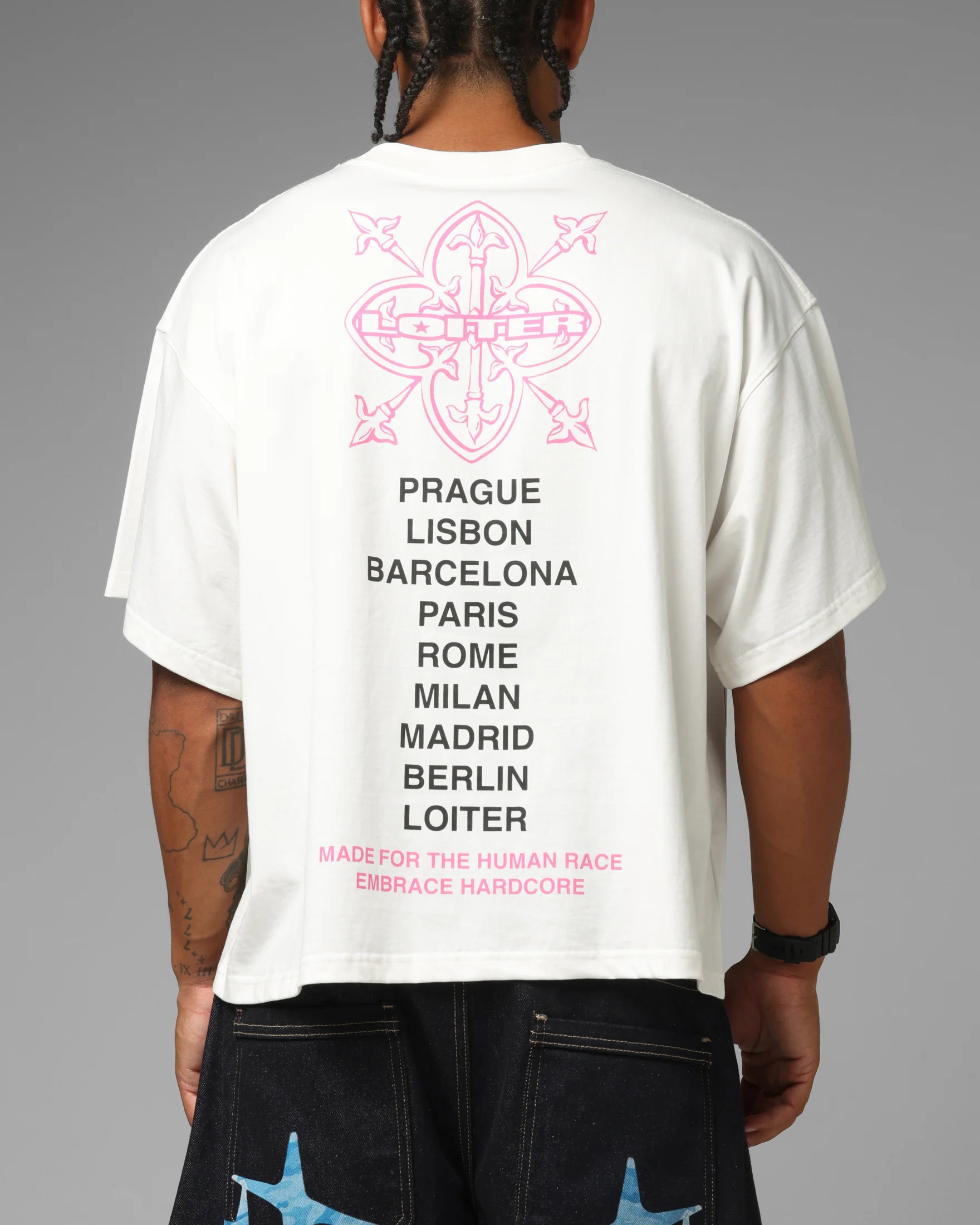 Loiter Apeezy Oversized T-Shirt Off White - Image 2