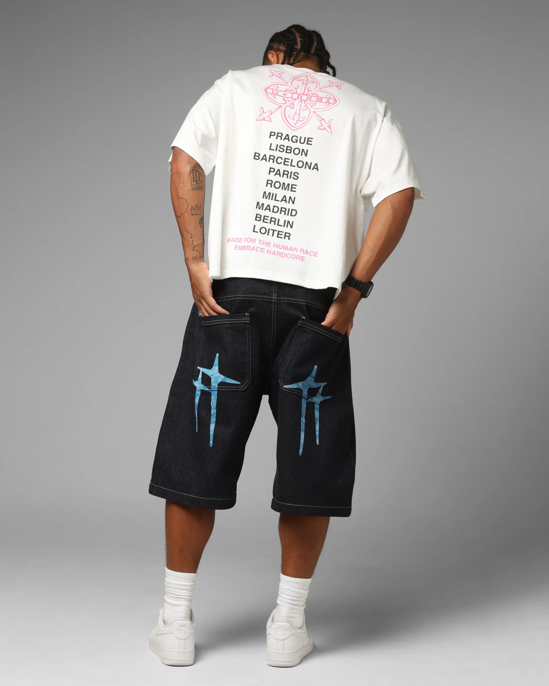 Loiter Apeezy Oversized T-Shirt Off White - Image 4