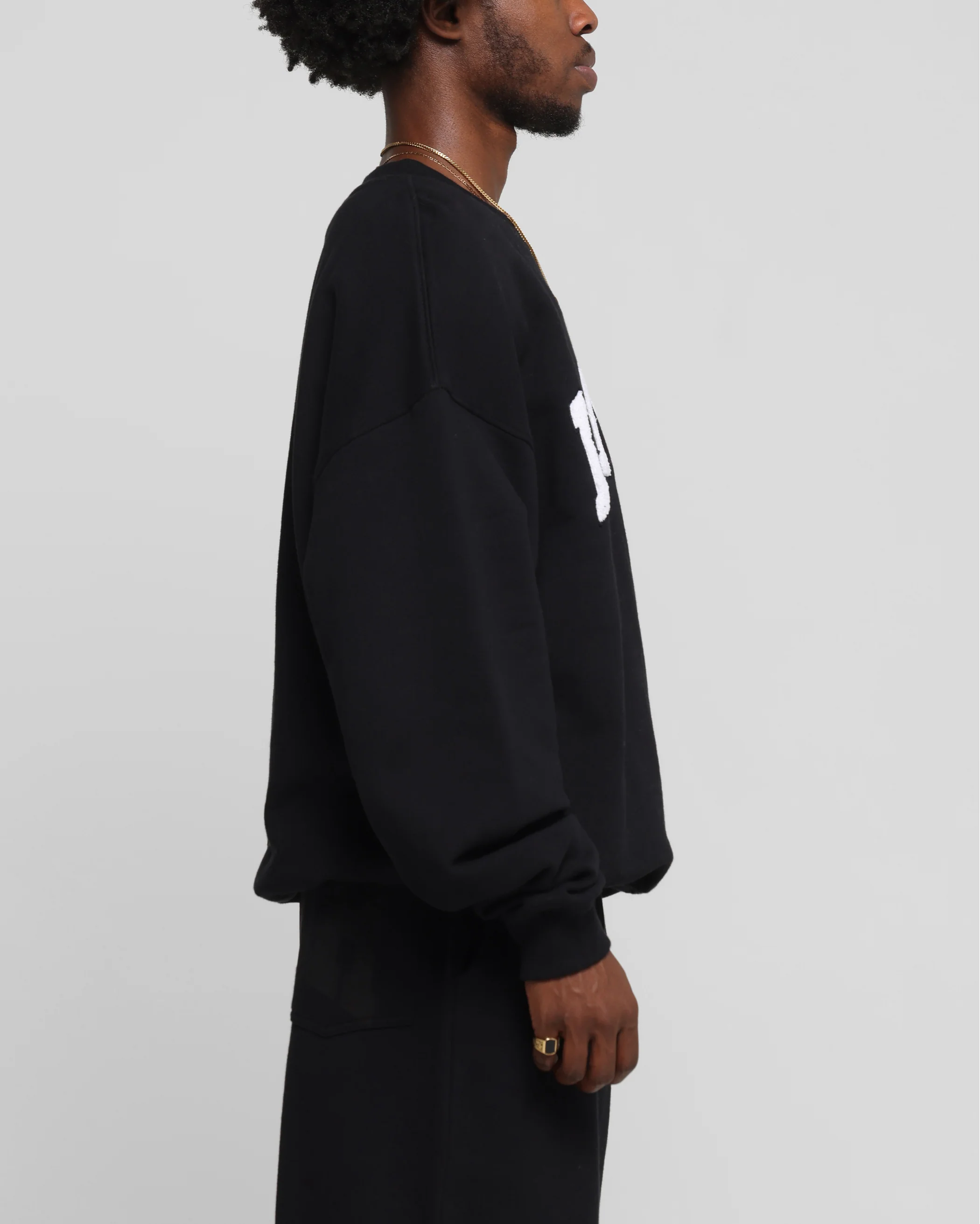 Loiter Arch Premium Crewneck Black - Image 4