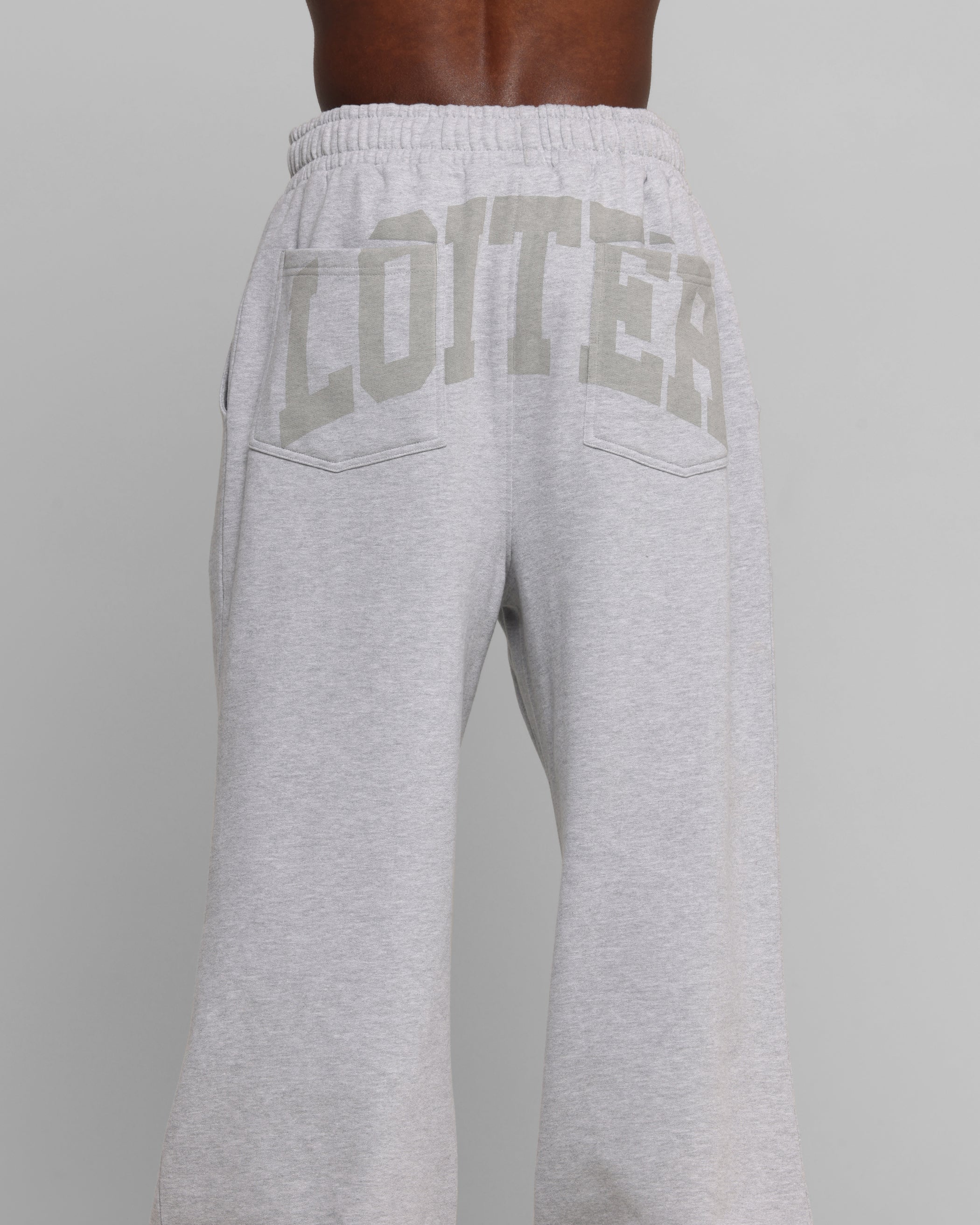 Loiter Arch Premium Sweat Pants Grey - Image 7