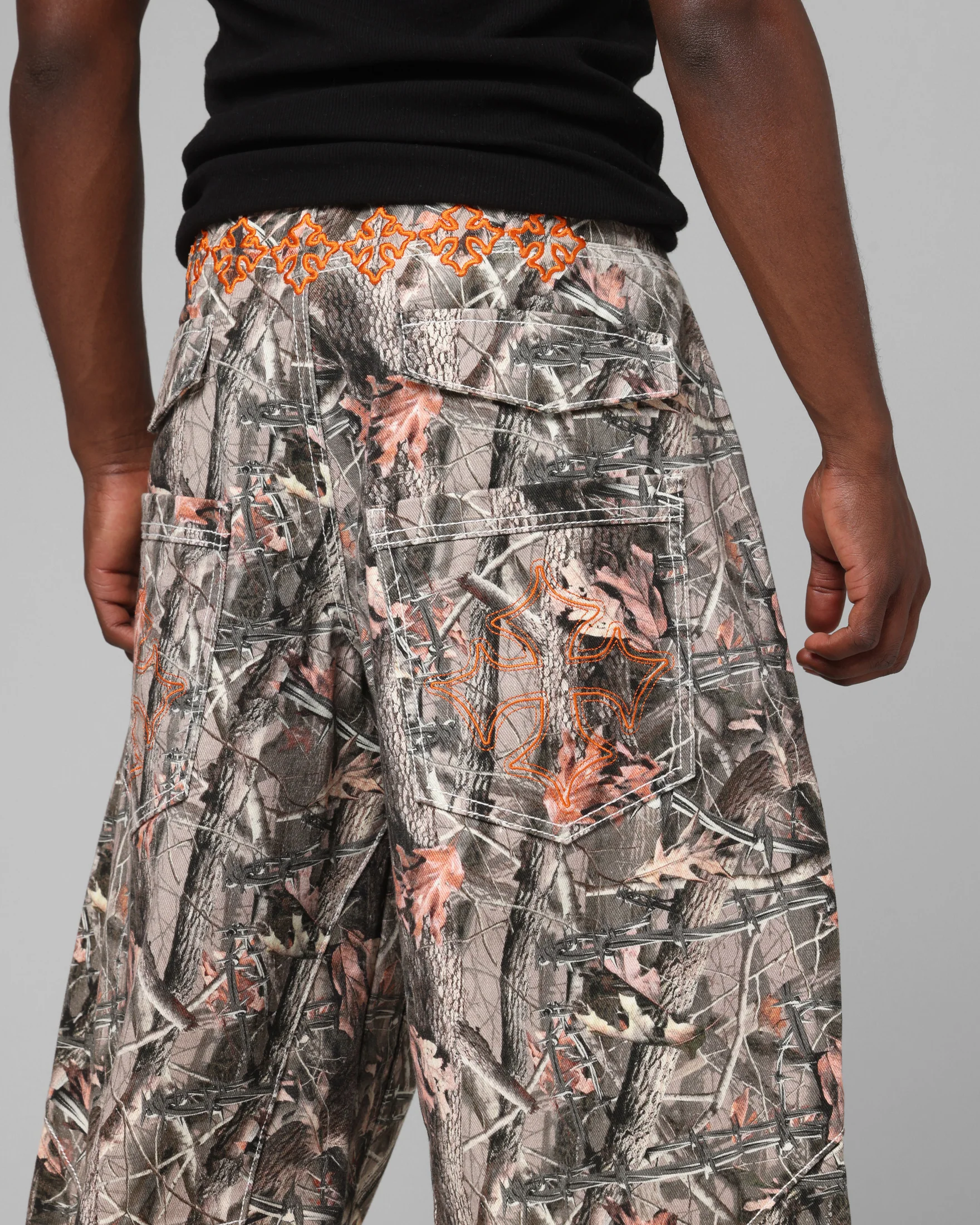Loiter Biker Raver Jeans Real Tree Camo - Image 3