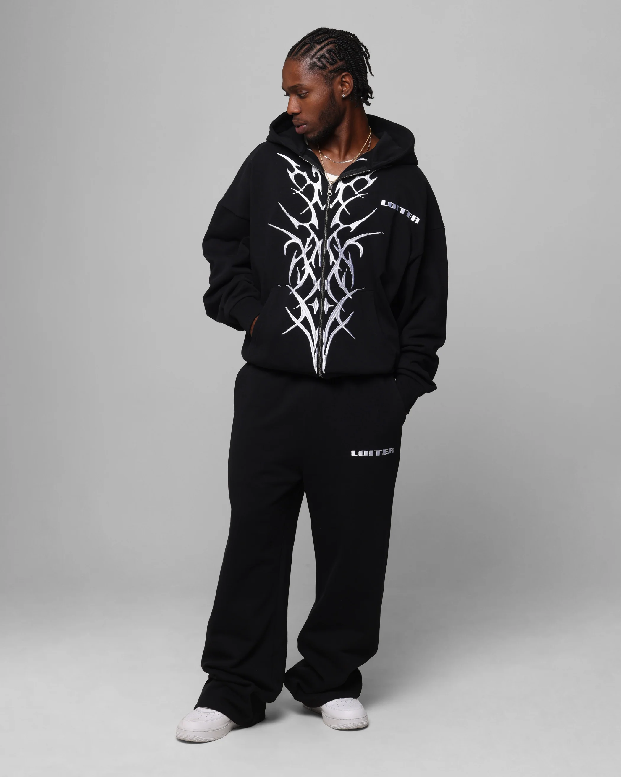 Loiter Blood Born Track Pants Black - Image 2