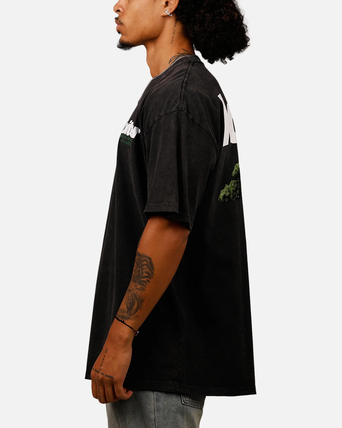 Bonsai T-Shirt Black Acidwash - Image 5