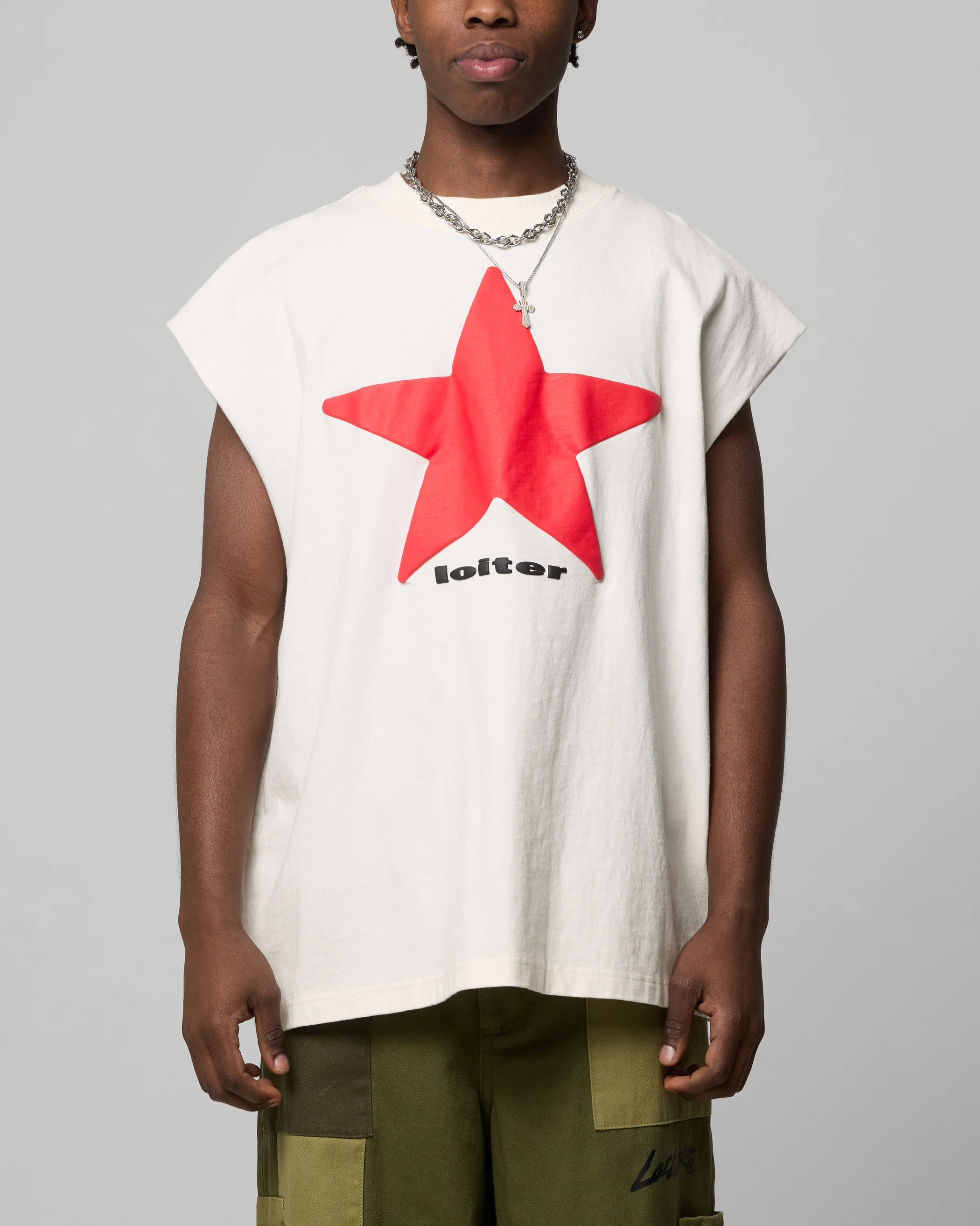 Celestial Muscle T-Shirt Off White