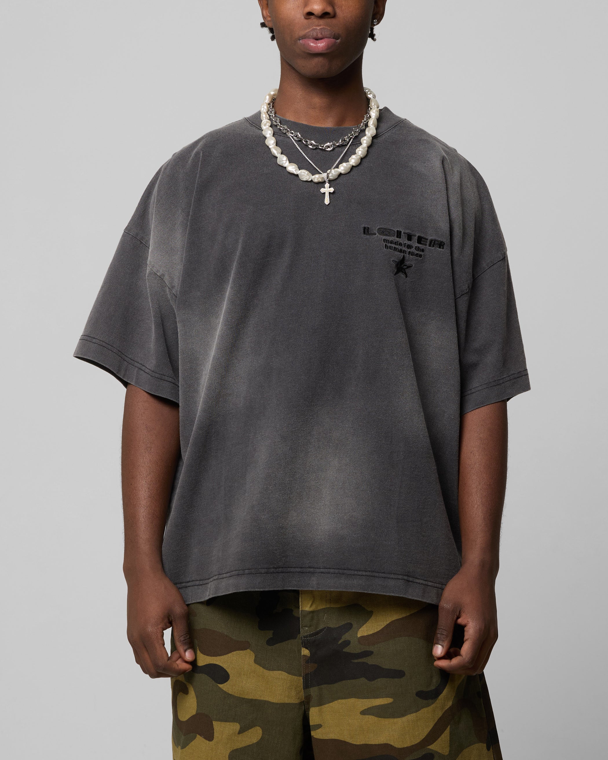Celestial T-Shirt Charcoal