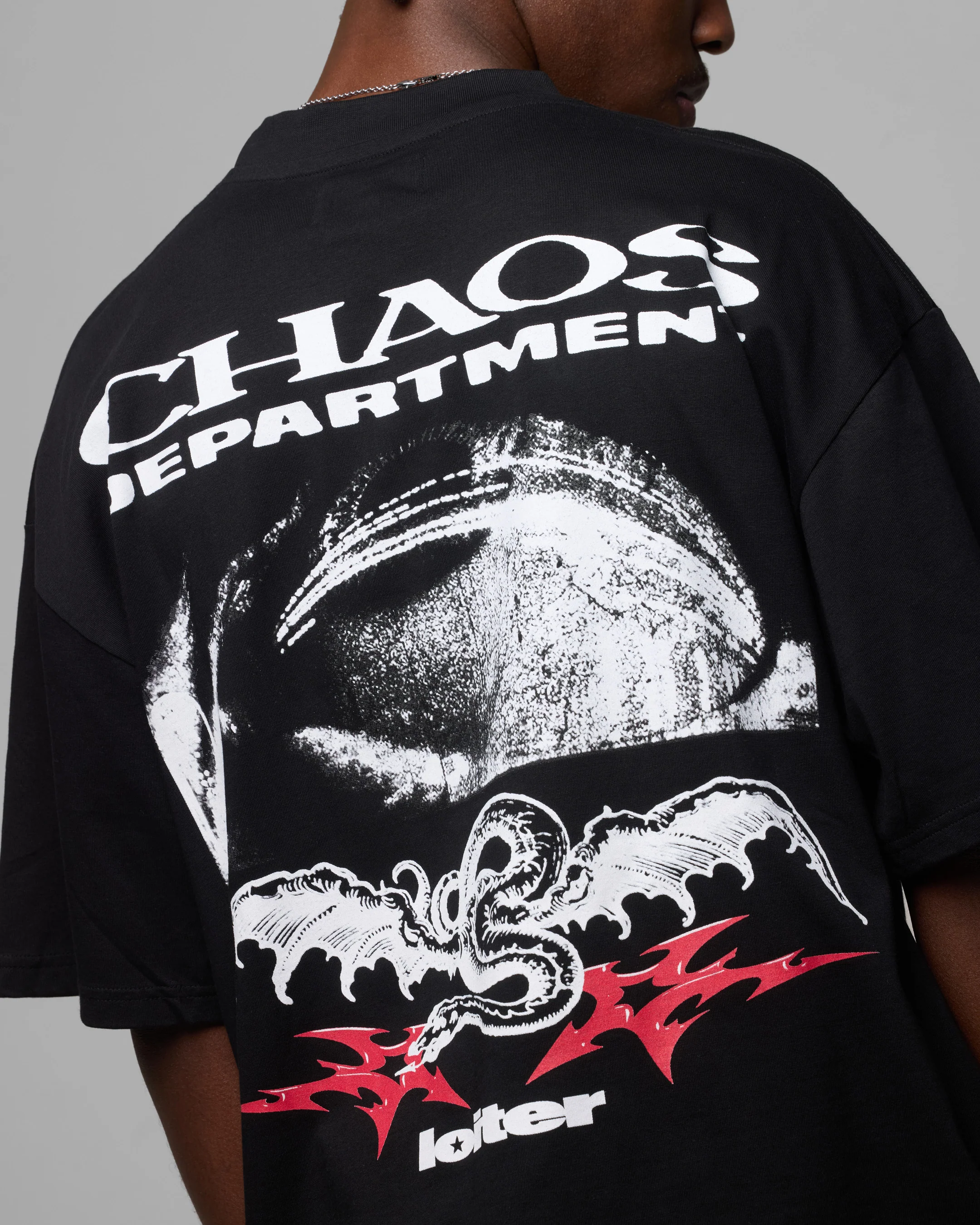 Chaos Department T-Shirt Black - Image 7