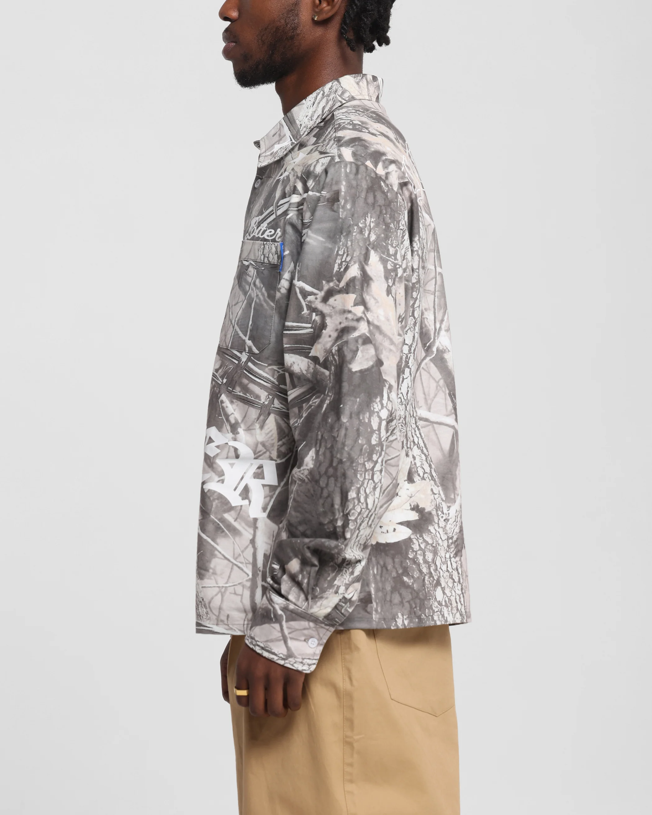 Loiter Chopper Long Sleeve Shirt Real Tree Camo - Image 6