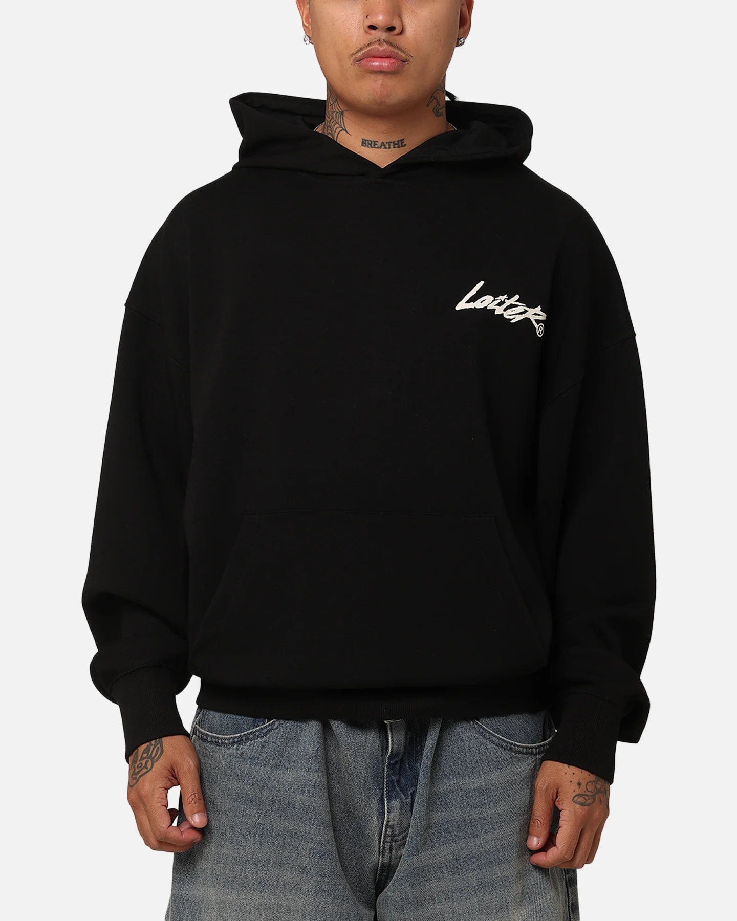 Loiter Chroma Premium Hoodie Black - Image 2