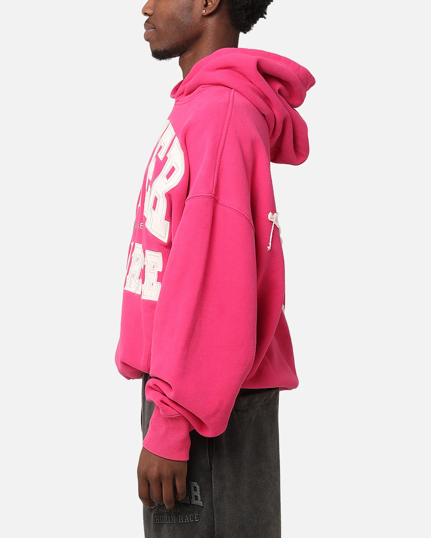 Loiter College Dropout Hoodie Pink - Image 6