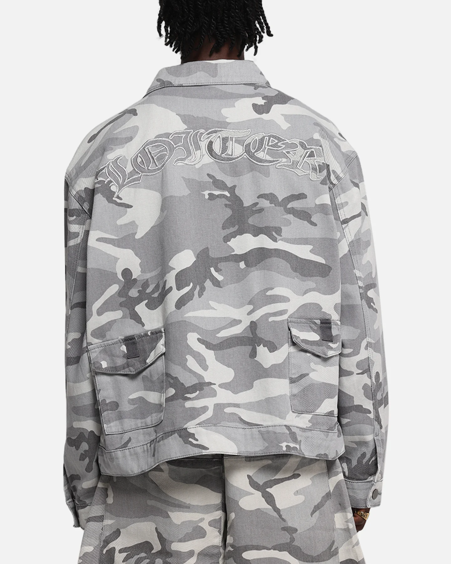 Loiter Combat Utility Jacket Snow Camo - Image 2