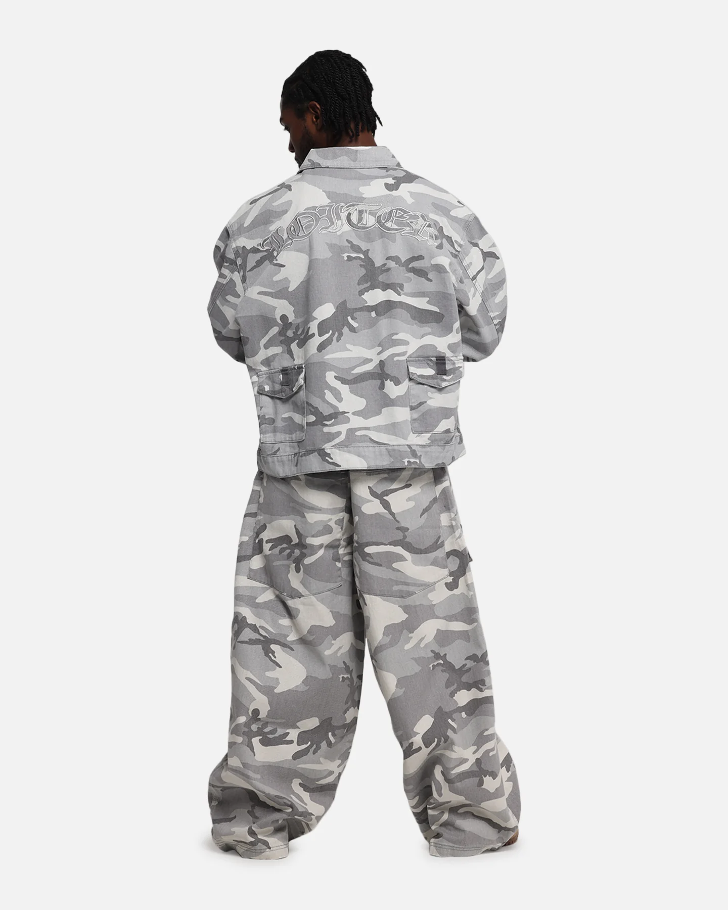Loiter Combat Utility Jacket Snow Camo - Image 4