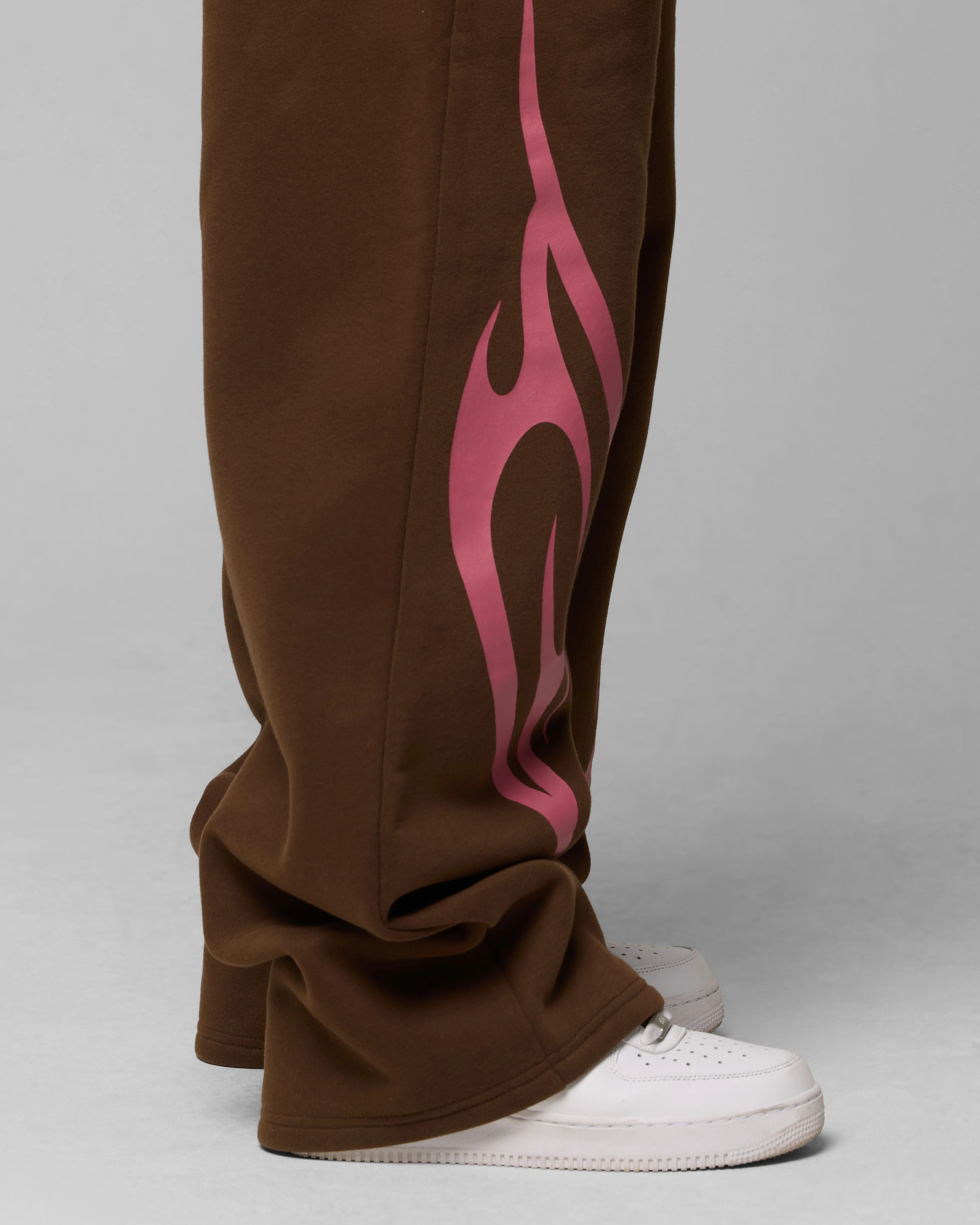 Loiter Cyber Sweat Pants Brown - Image 4