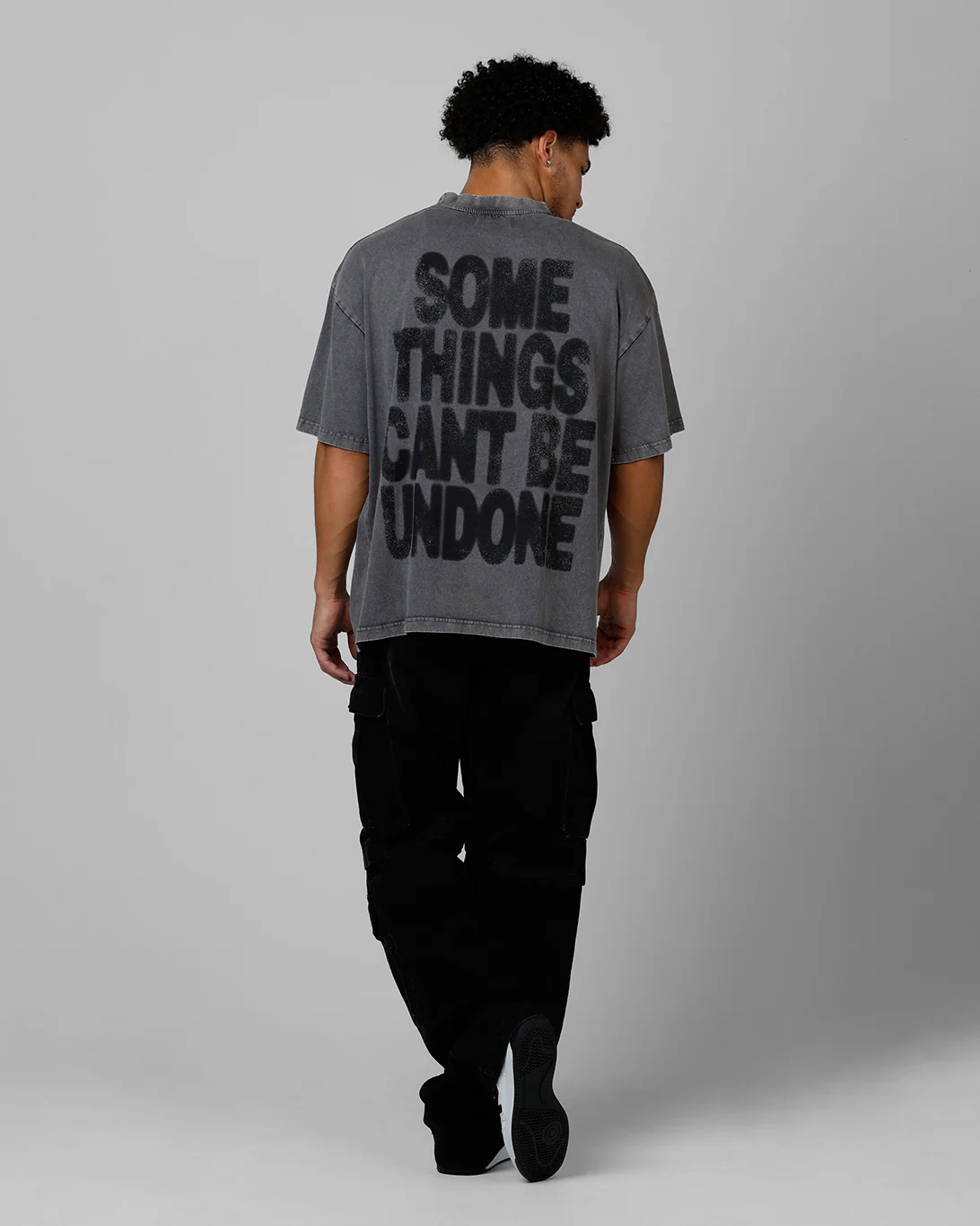 Desire T-Shirt Washed Charcoal - Image 6