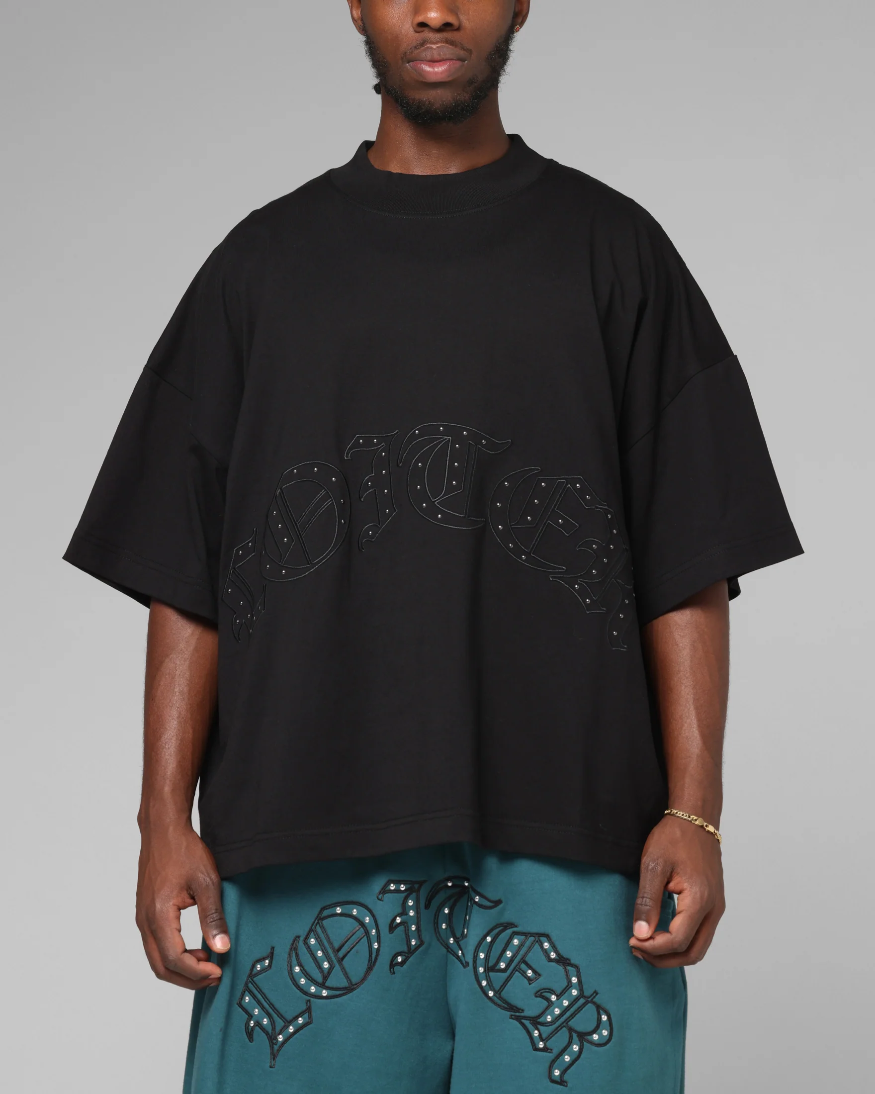 Loiter Destruct T-Shirt Black