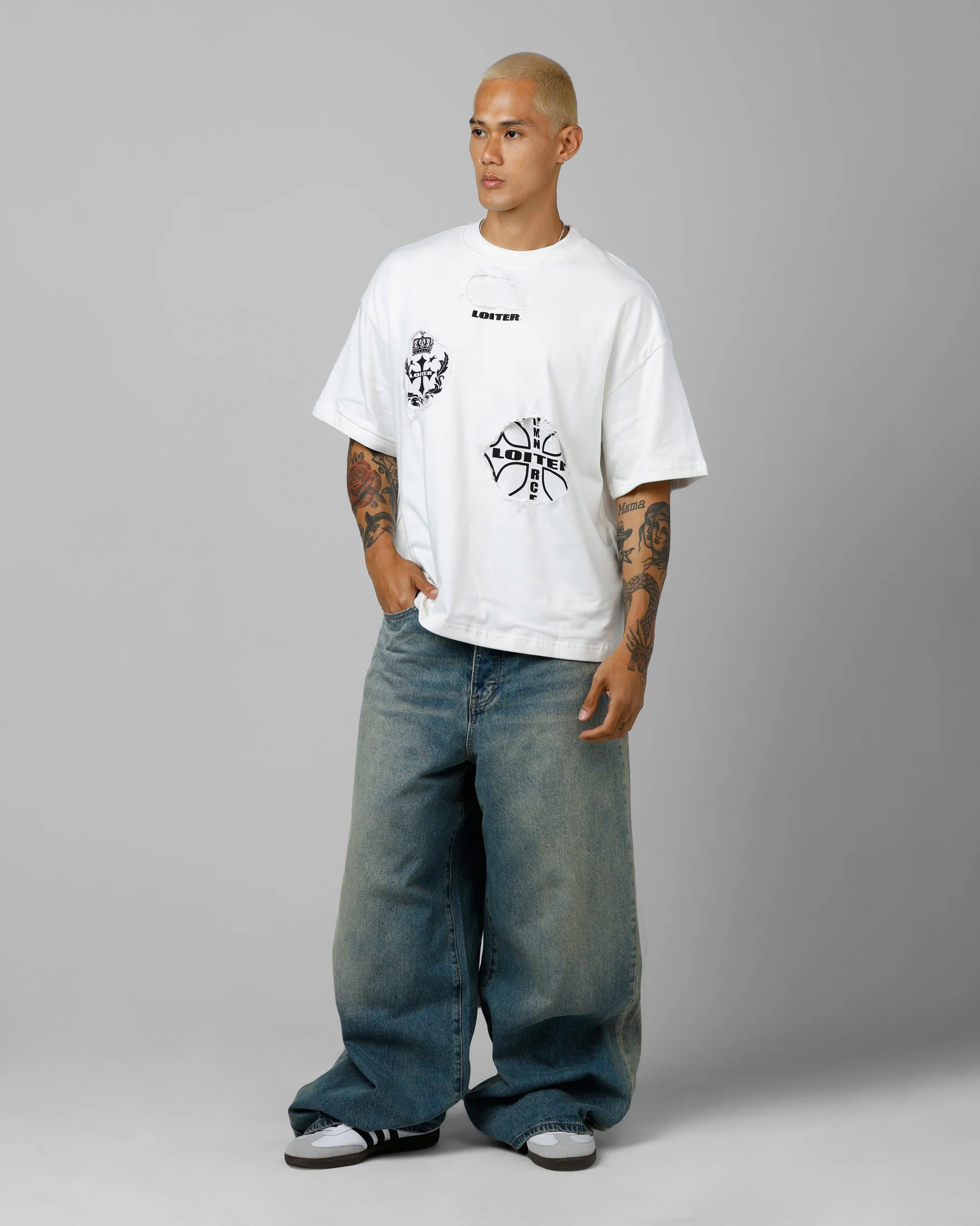 Destruction T-Shirt Off White - Image 3