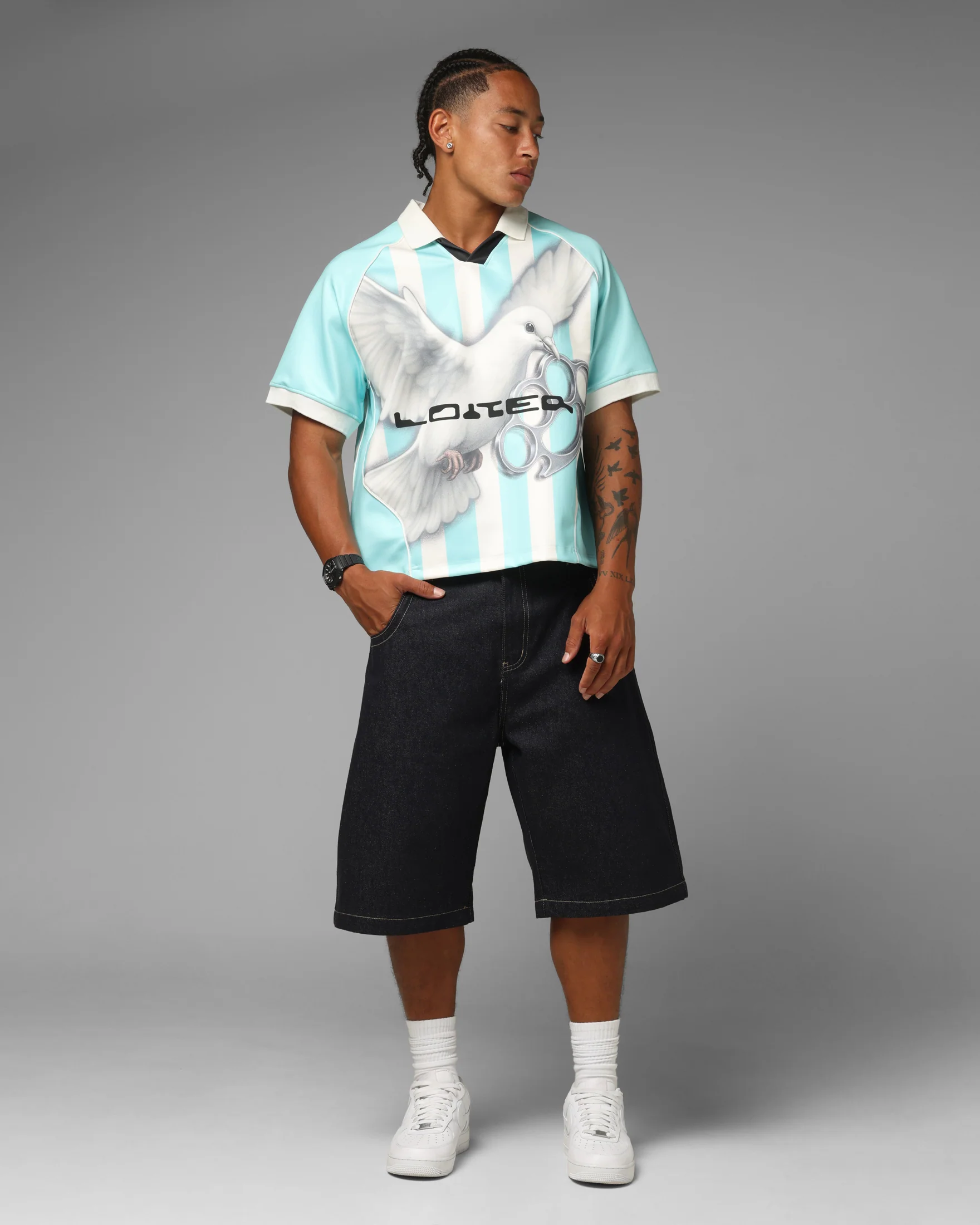 Loiter Dove Futbol Jersey Light Blue - Image 3
