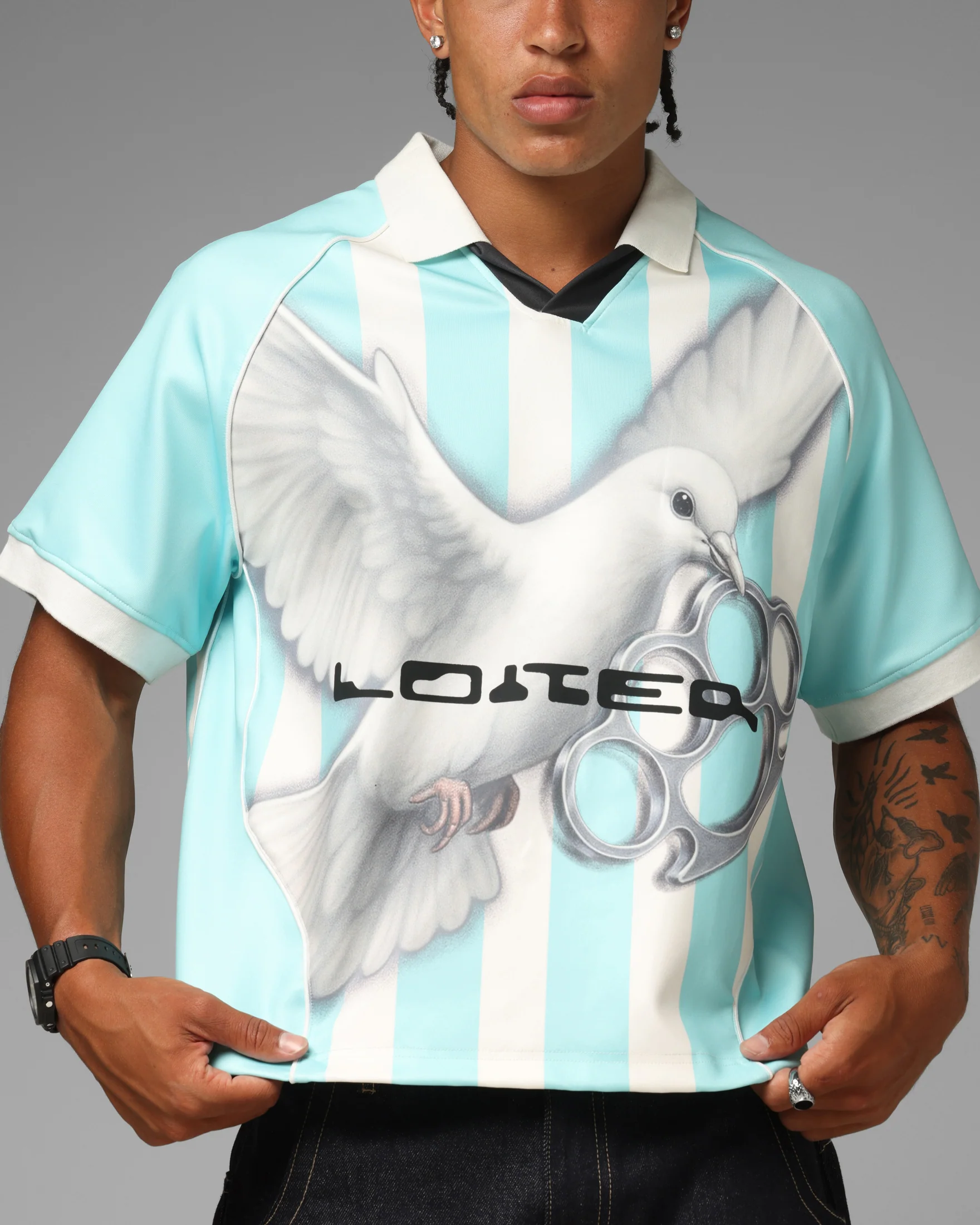 Loiter Dove Futbol Jersey Light Blue - Image 8
