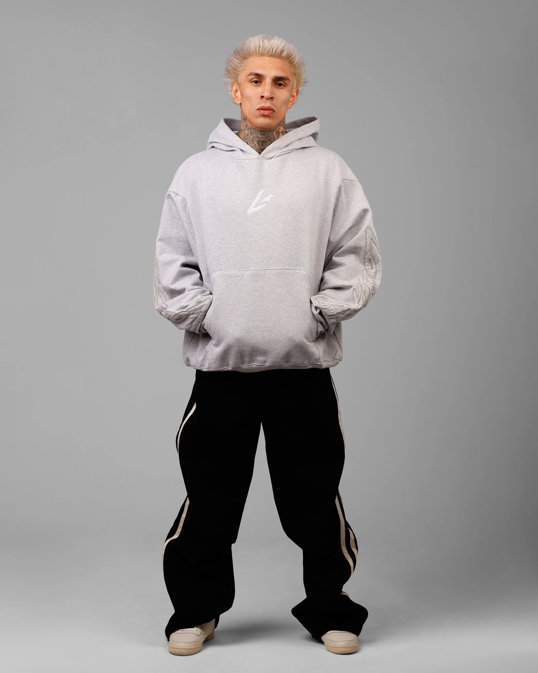 Dune Hoodie Grey Marle - Image 4