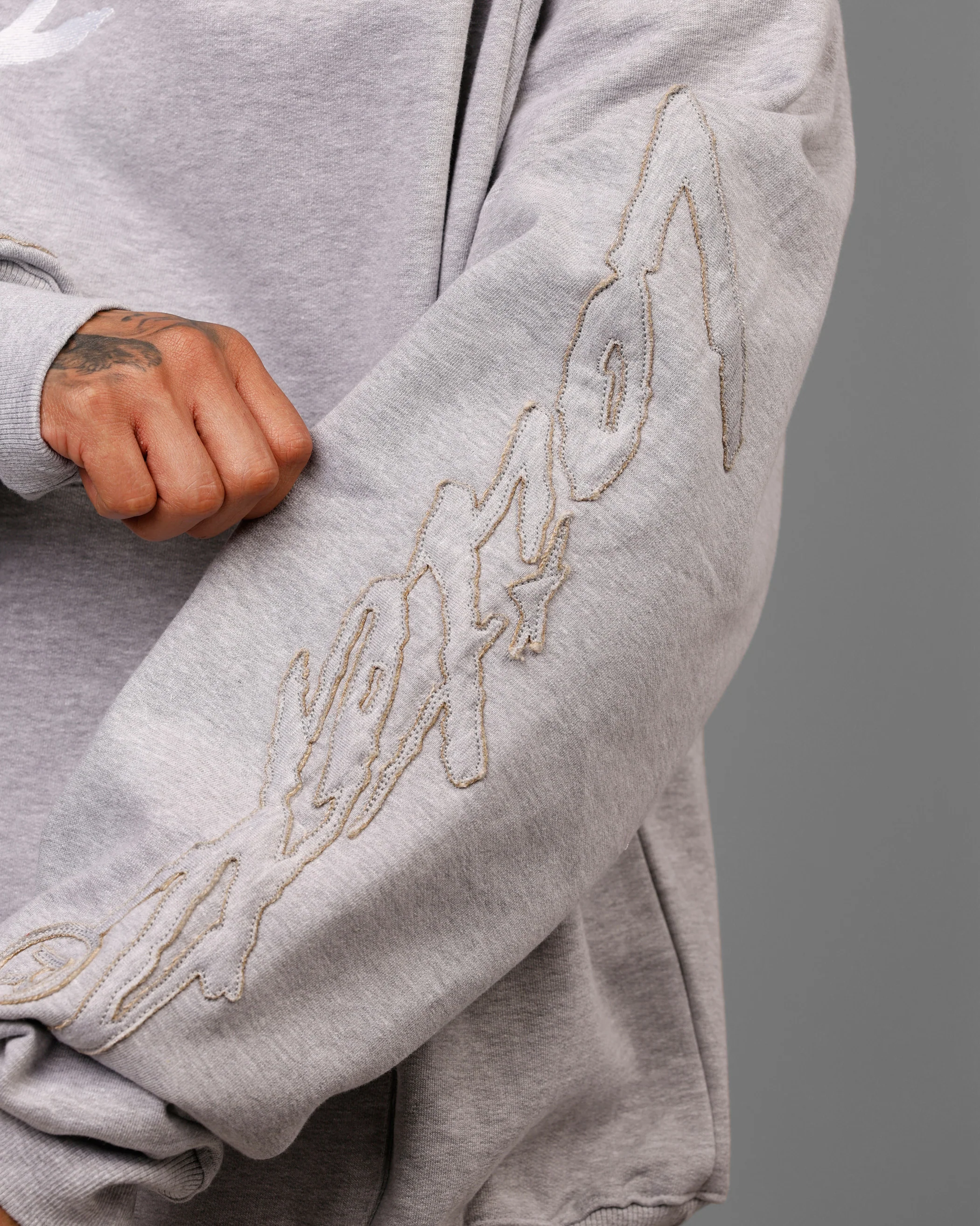 Dune Hoodie Grey Marle - Image 7