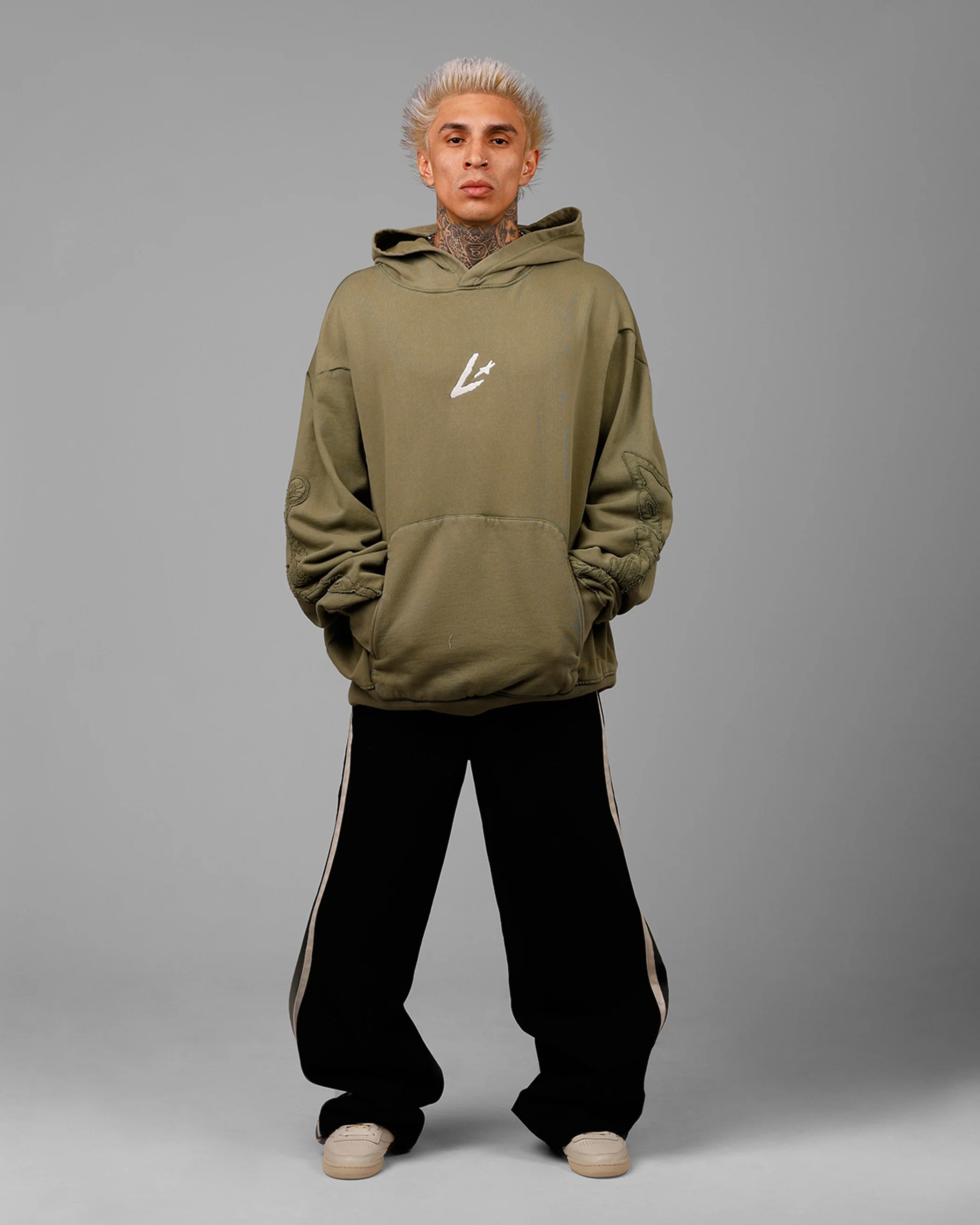Dune Hoodie Khaki Green - Image 3