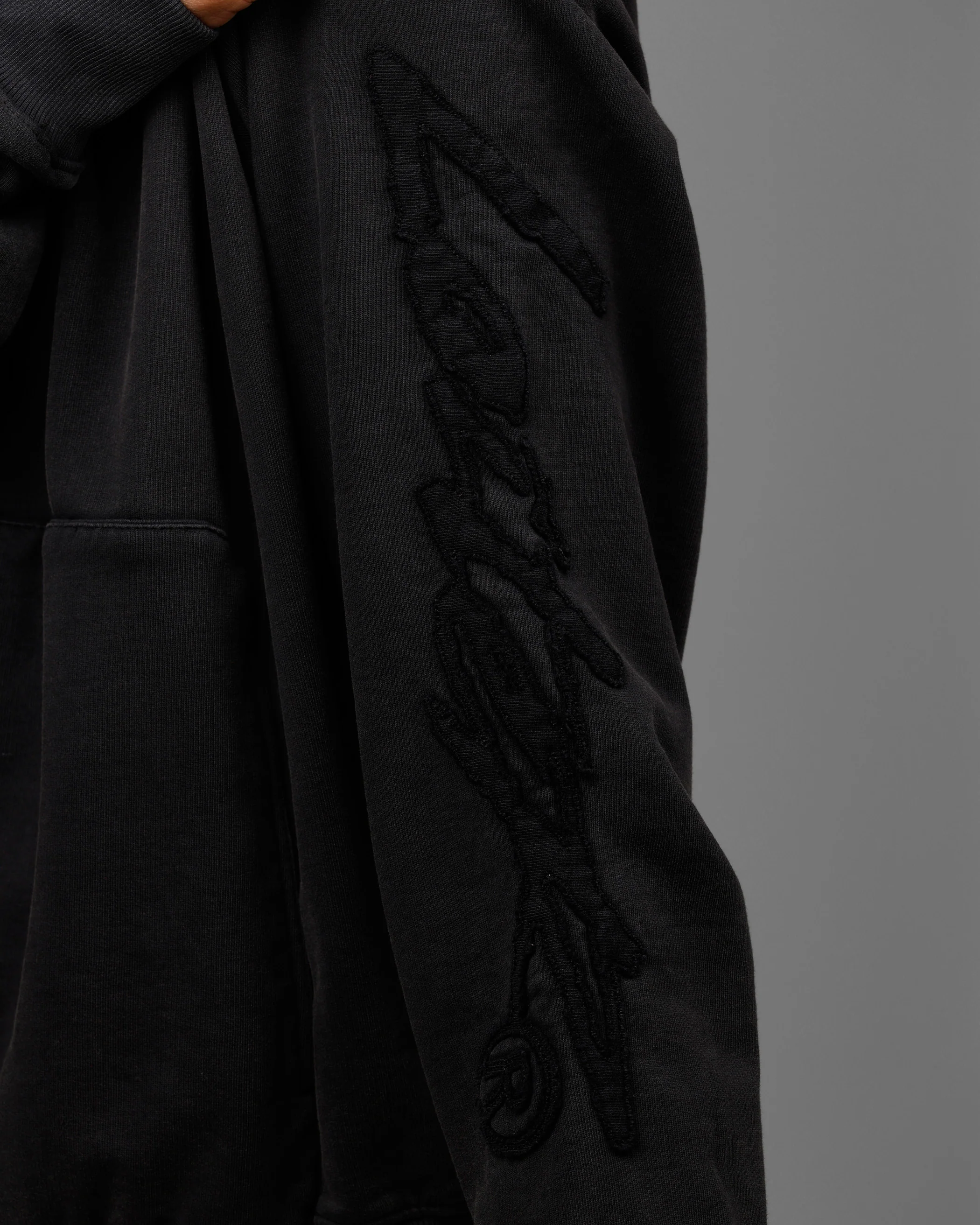Dune Hoodie Washed Black - Image 5