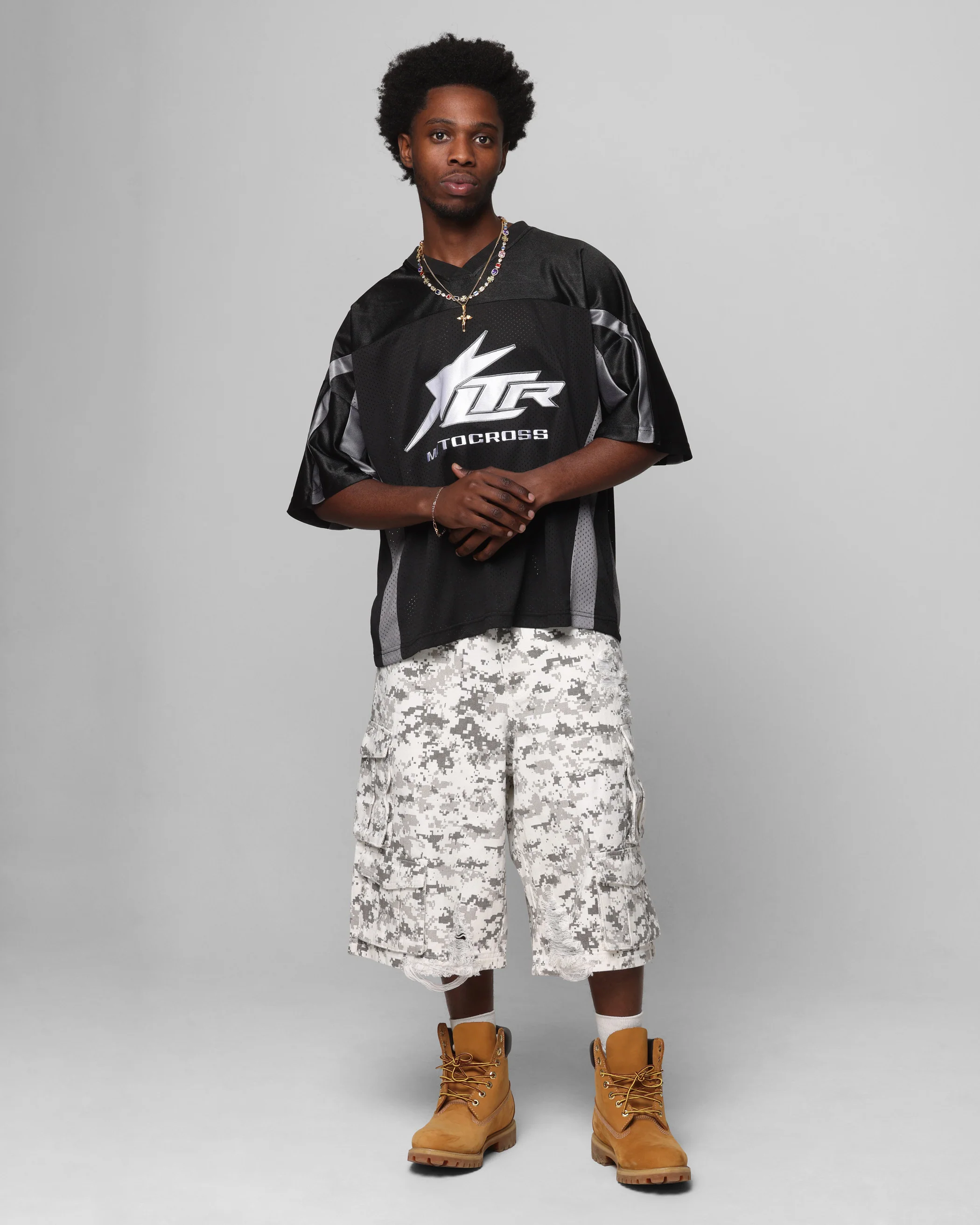 Loiter End Zone Jersey Black - Image 3