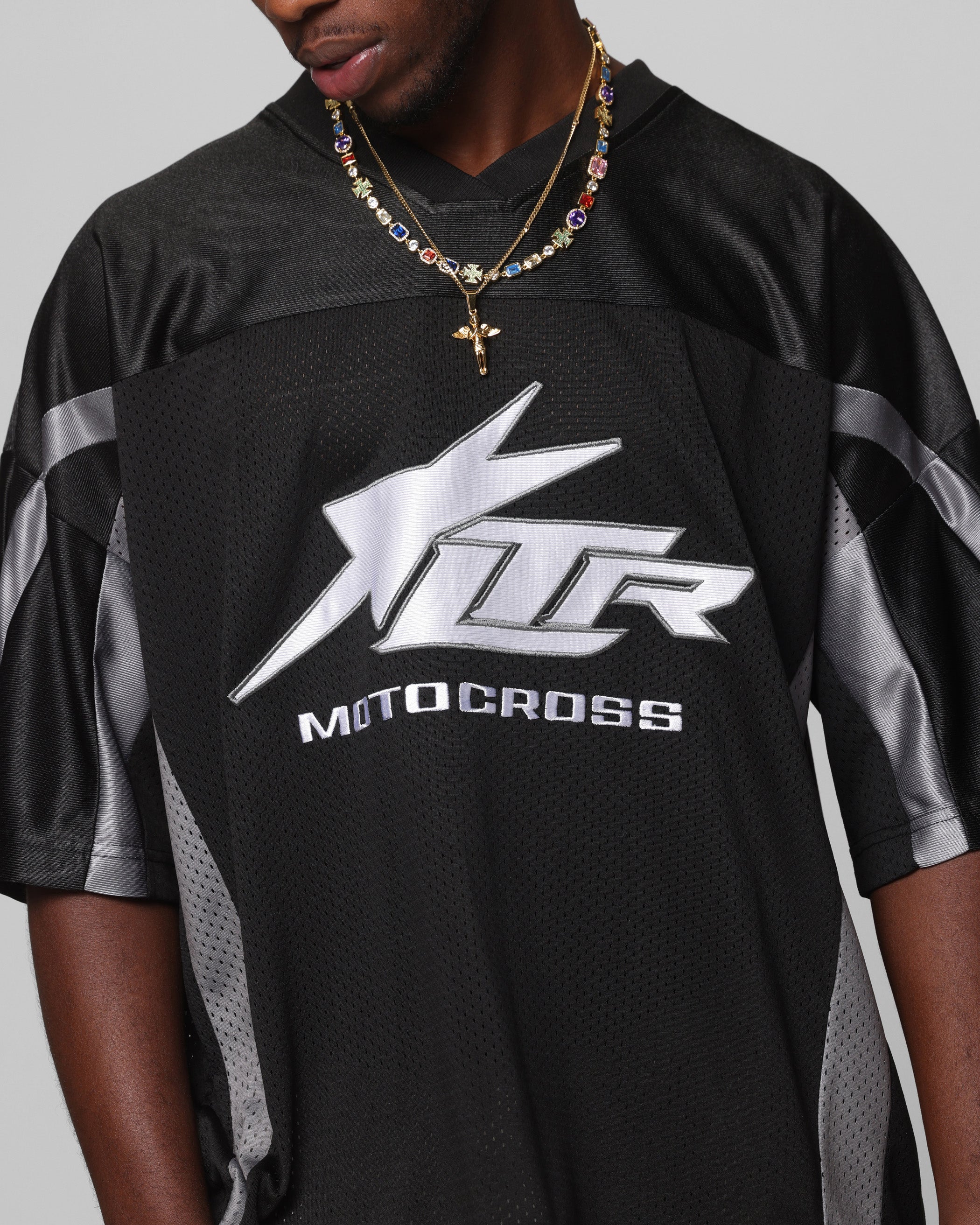 Loiter End Zone Jersey Black - Image 7