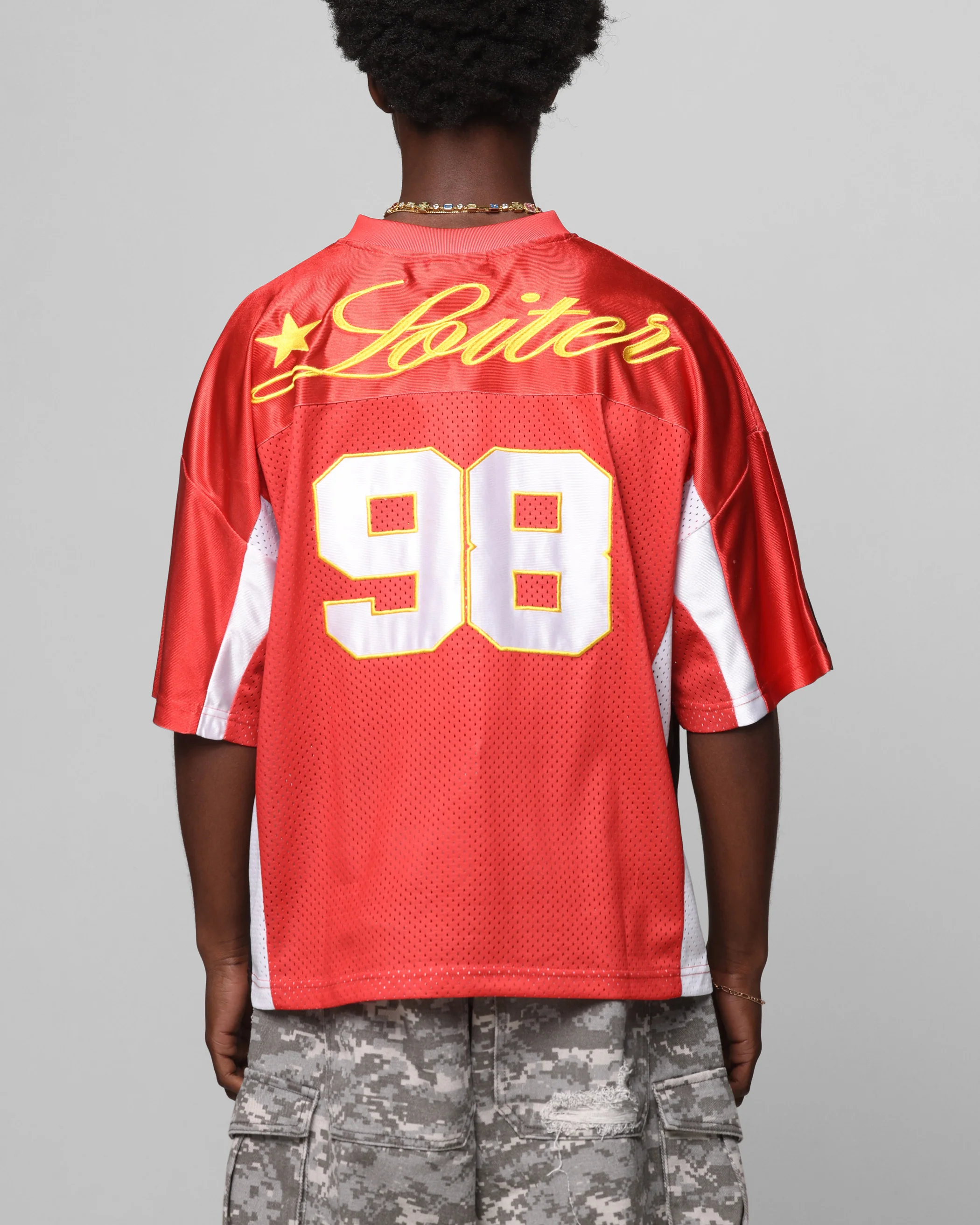 Loiter End Zone Jersey Red - Image 2