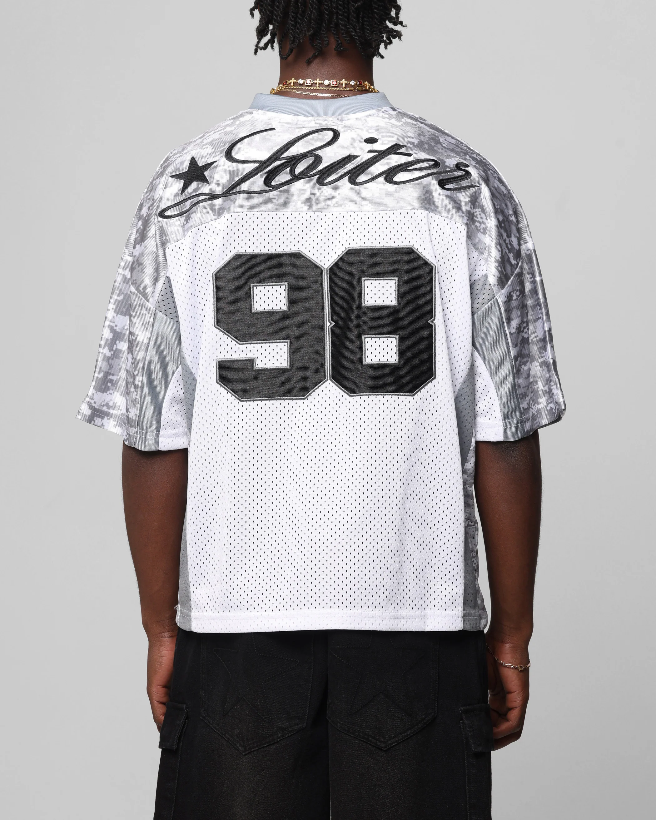 Loiter End Zone Jersey Snow Camo - Image 2
