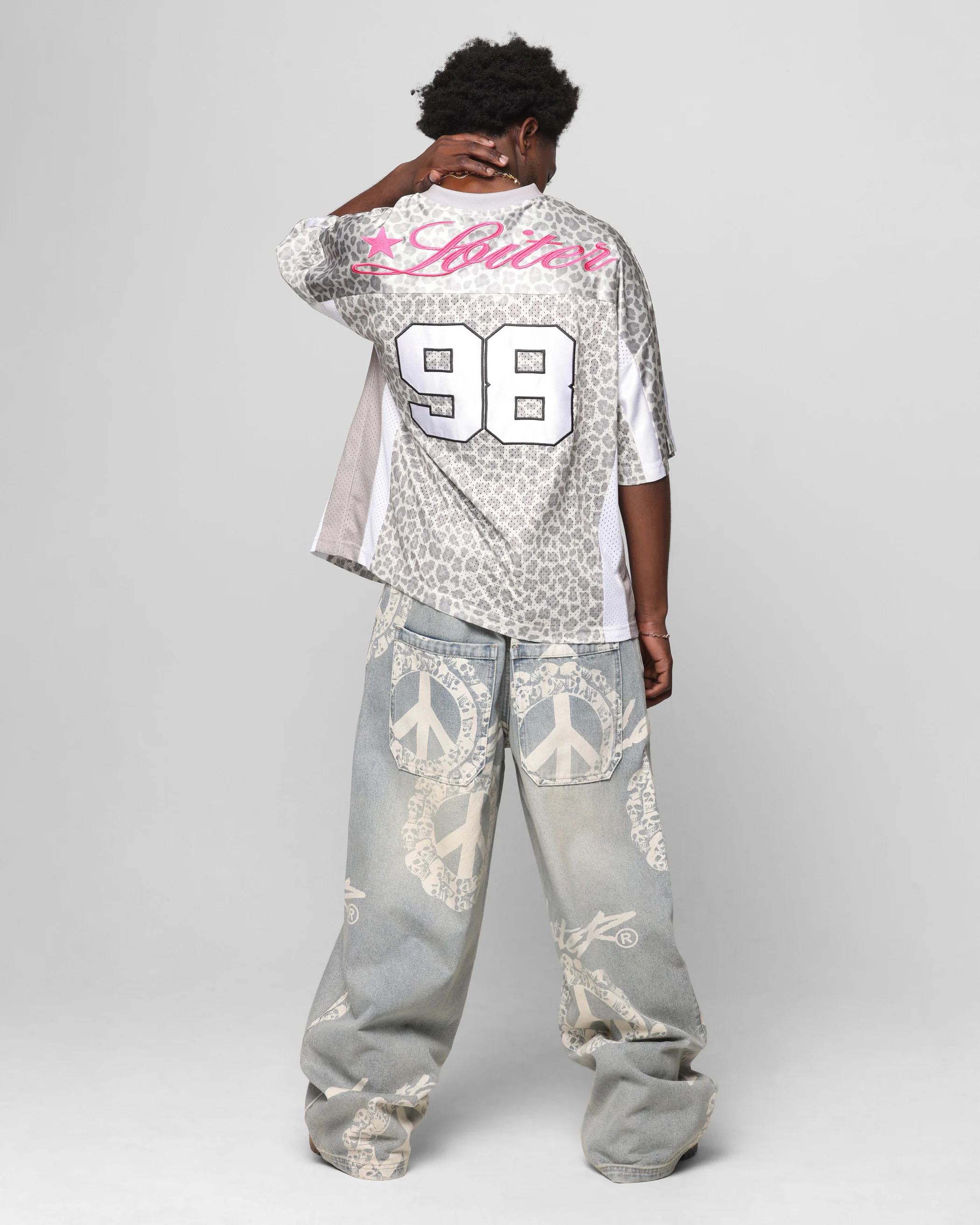 Loiter End Zone Jersey Snow Leopard - Image 4