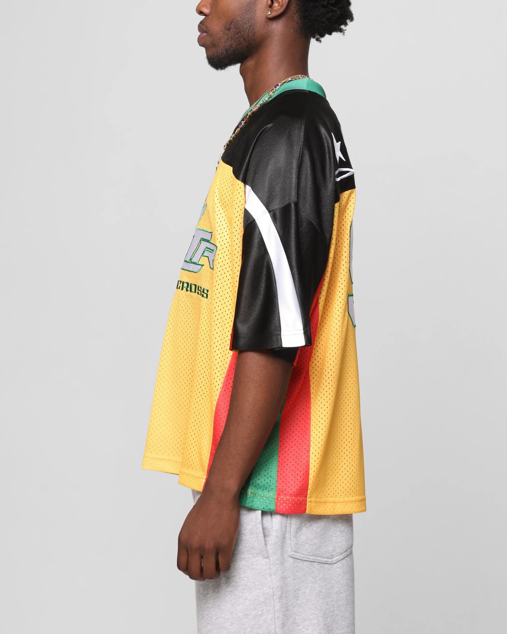 Loiter End Zone Jersey Yellow/Green/Red - Image 6