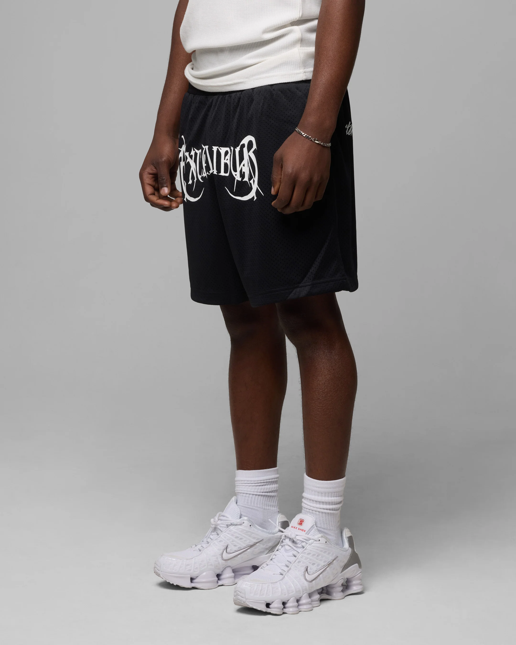Excalibur Mesh Shorts Black - Image 5