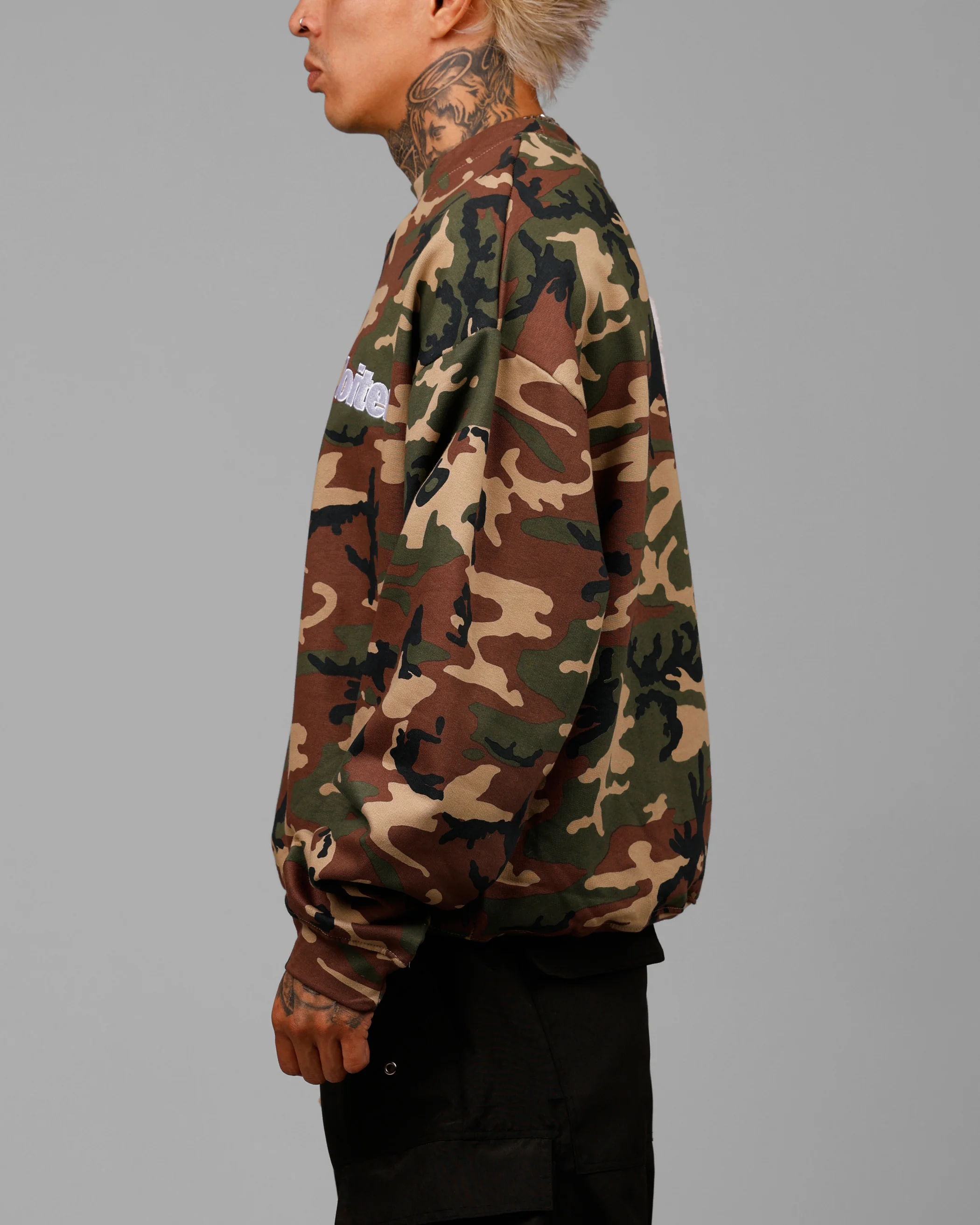Freeway Crewneck Woodland Camo - Image 3