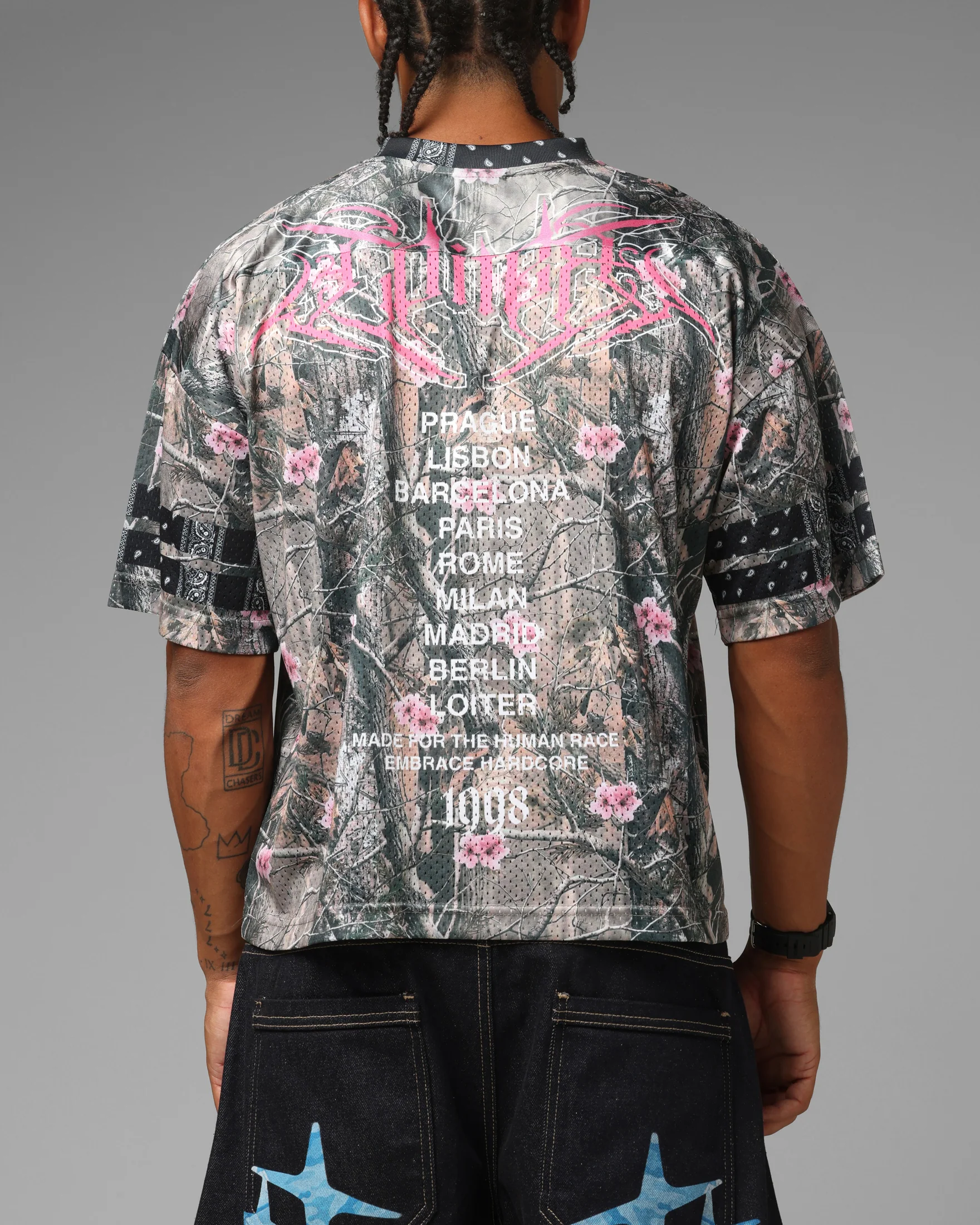 Loiter Hardcore Jersey Real Tree/Pink - Image 2