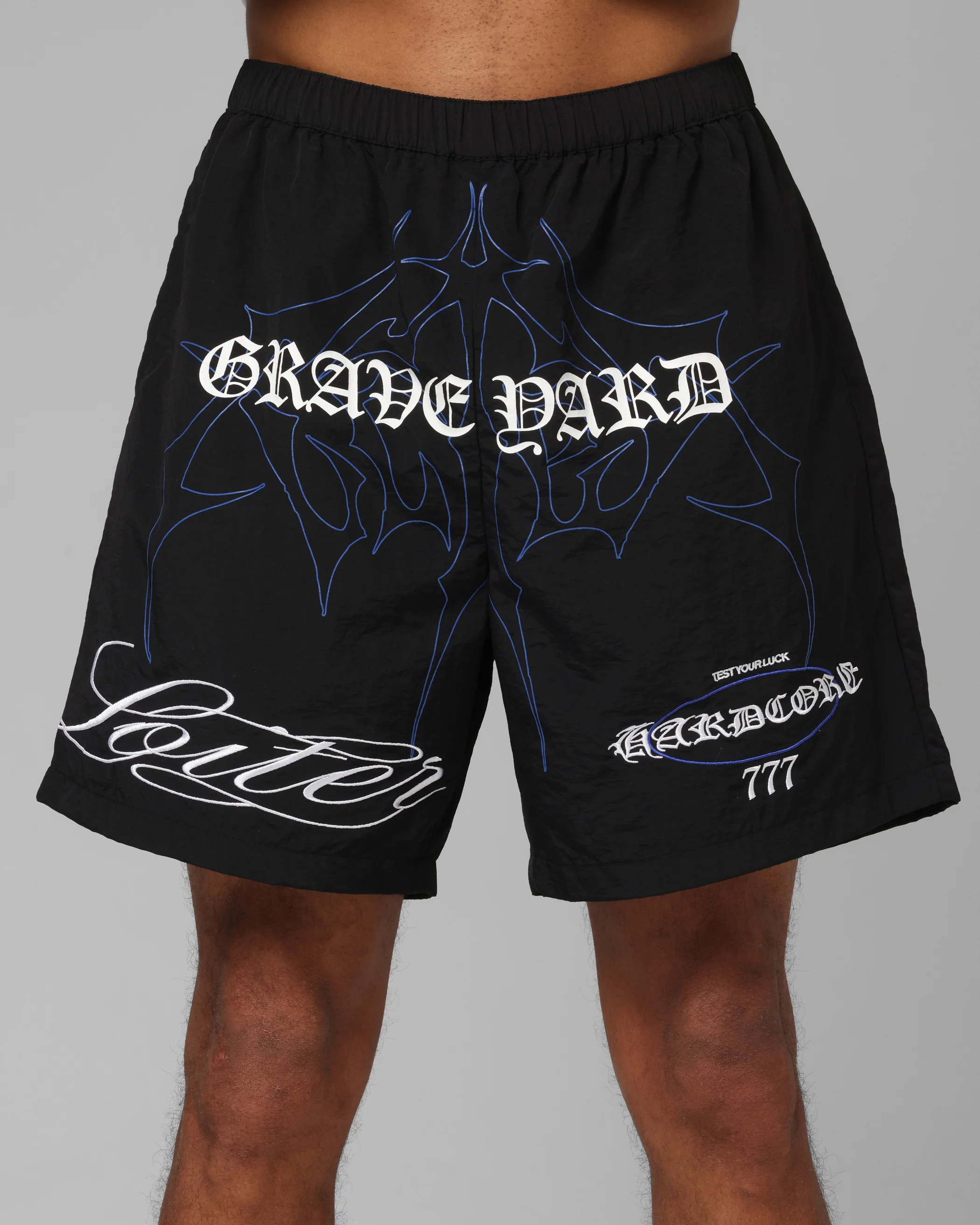 Loiter Hardcore Walk Shorts Black - Image 7