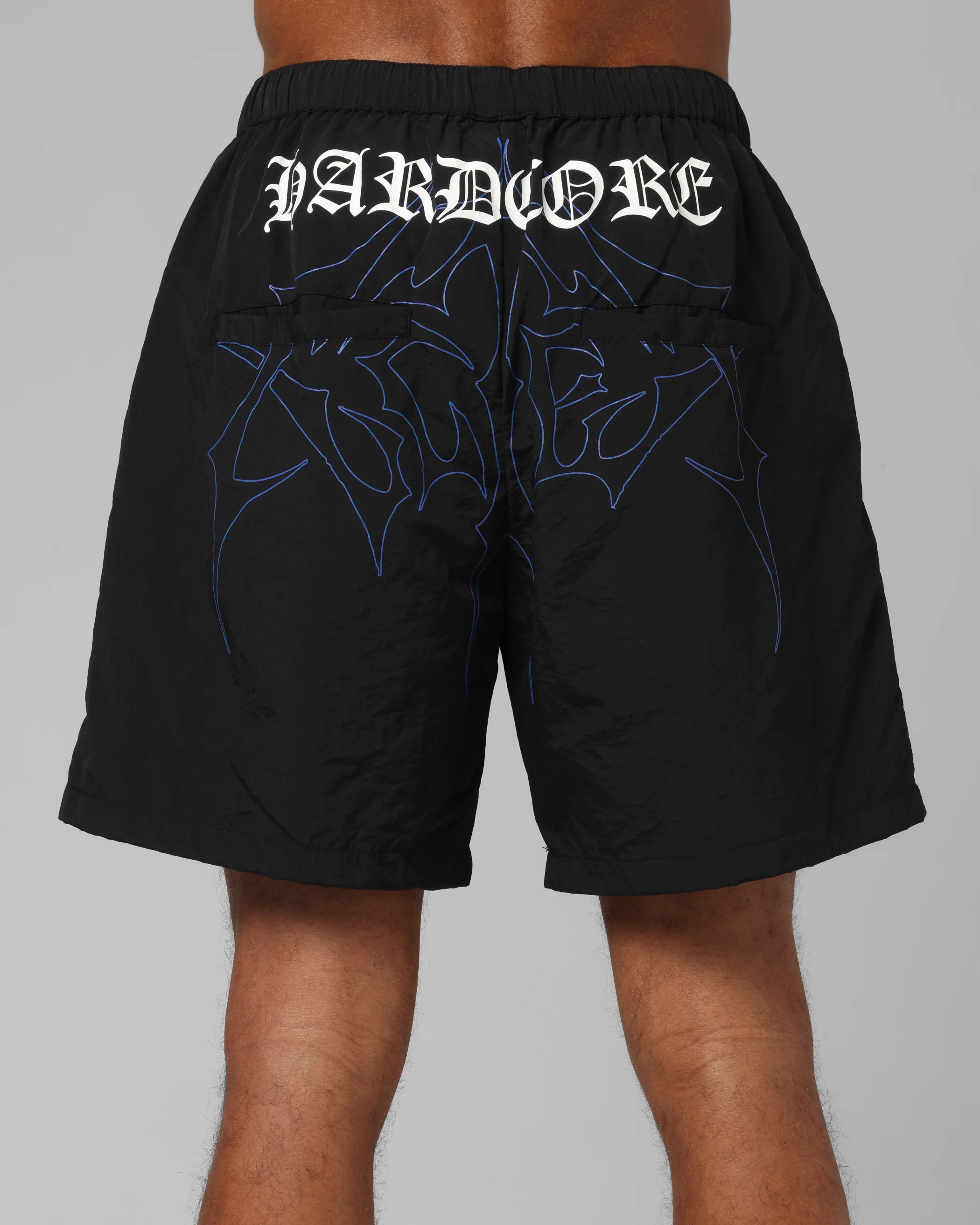 Loiter Hardcore Walk Shorts Black - Image 8