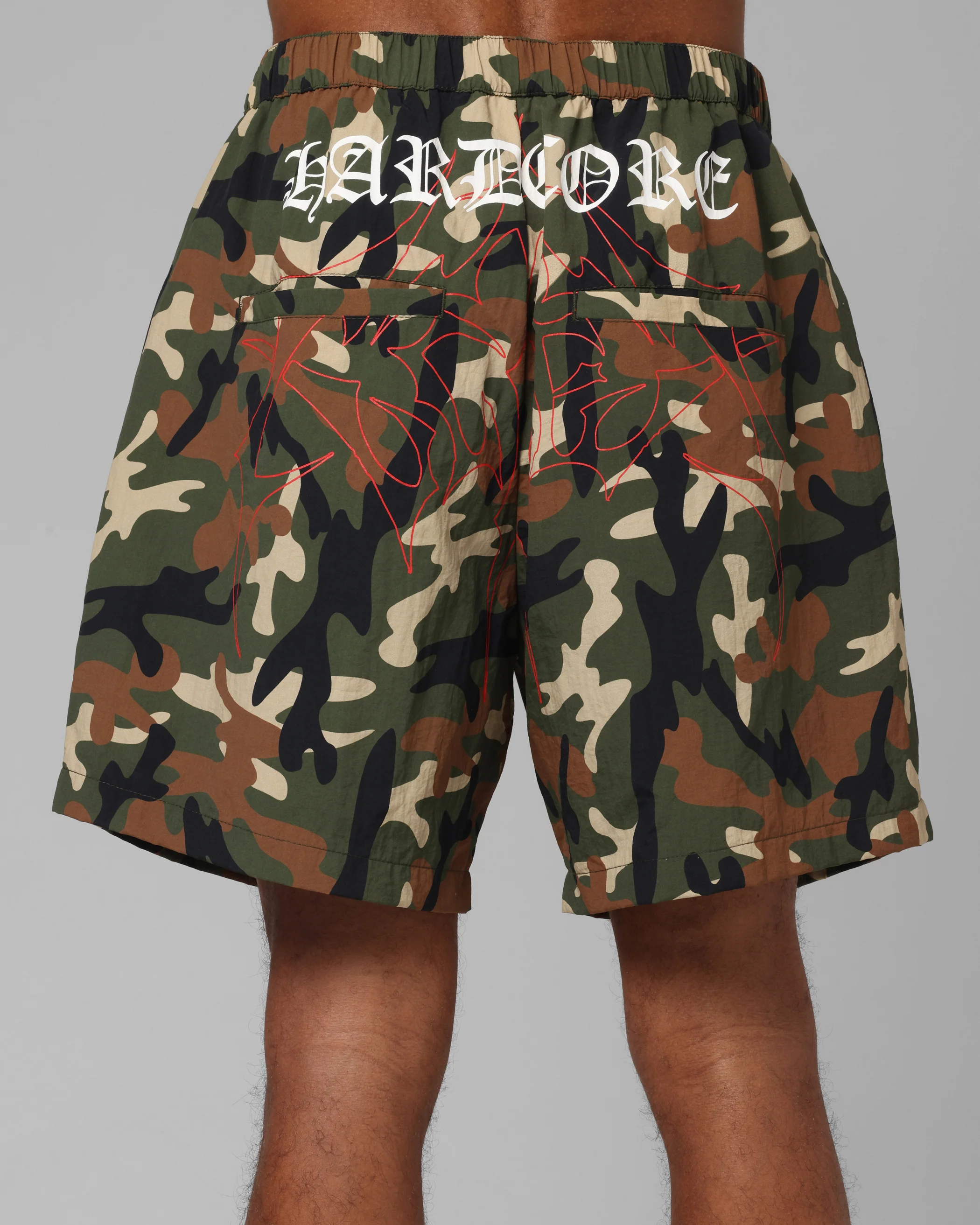 Loiter Hardcore Walk Shorts Camo - Image 8
