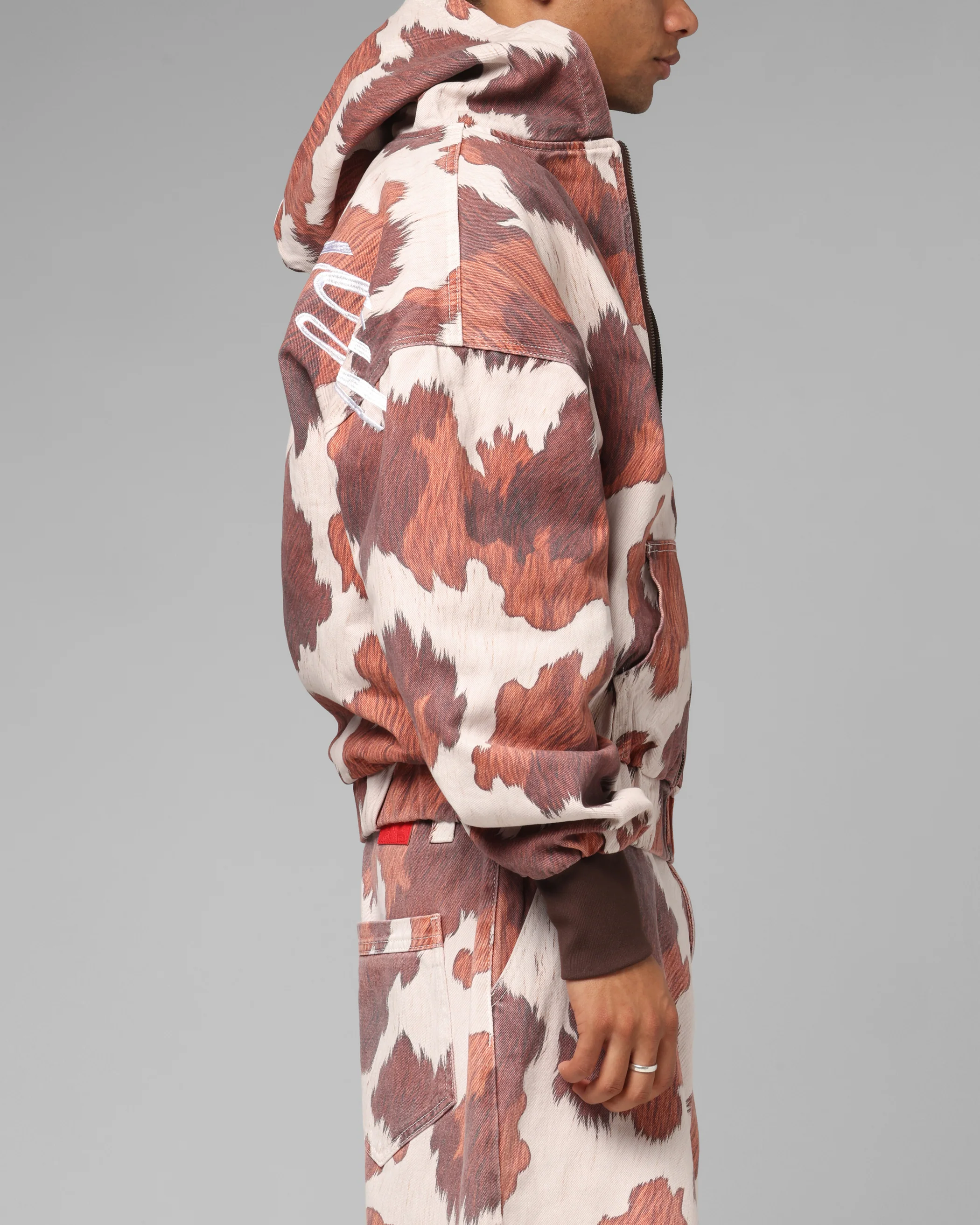 Loiter Hide Zip Jacket Cowhide - Image 6