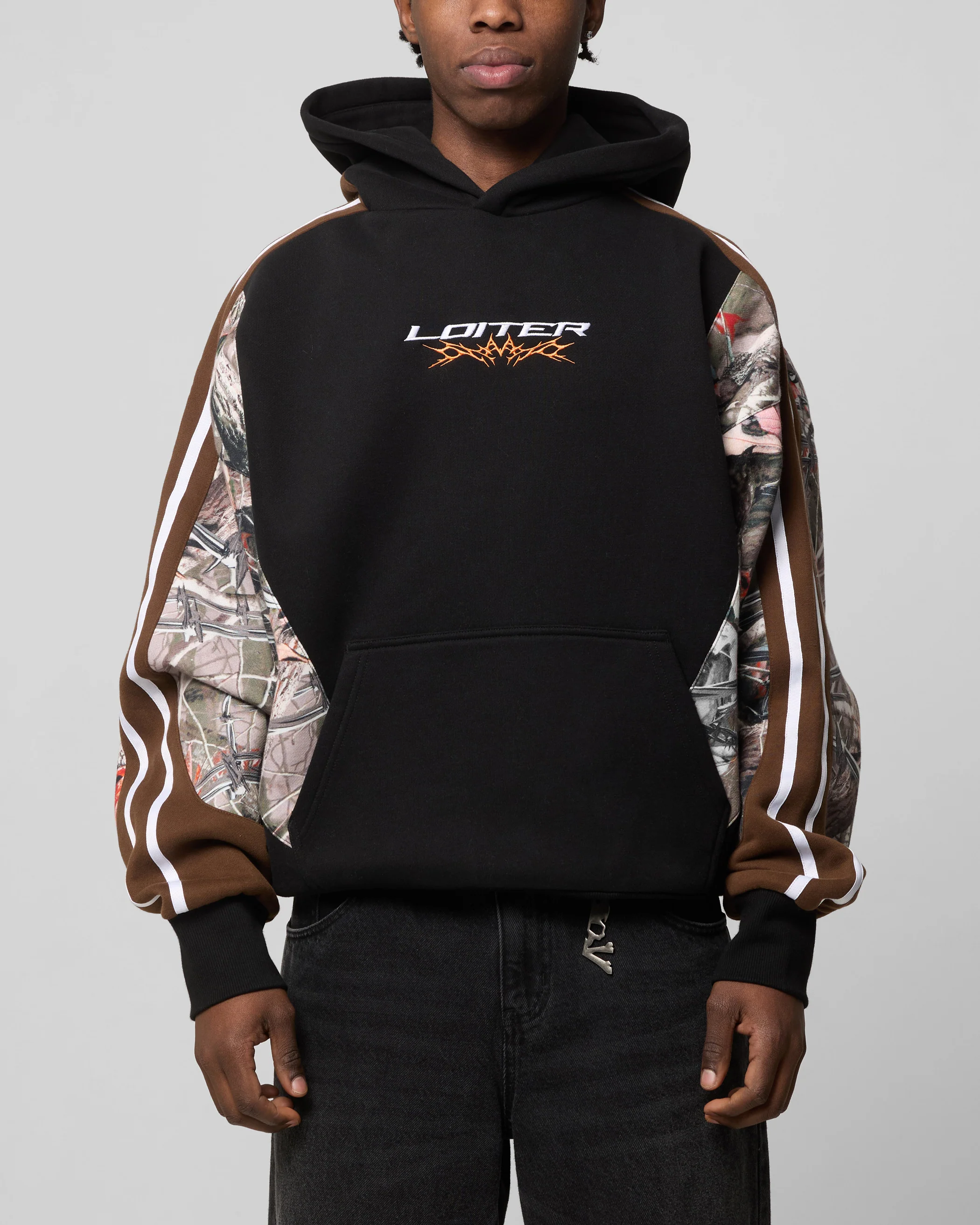 Hunter Patchwork Hoodie Real Tree Camo