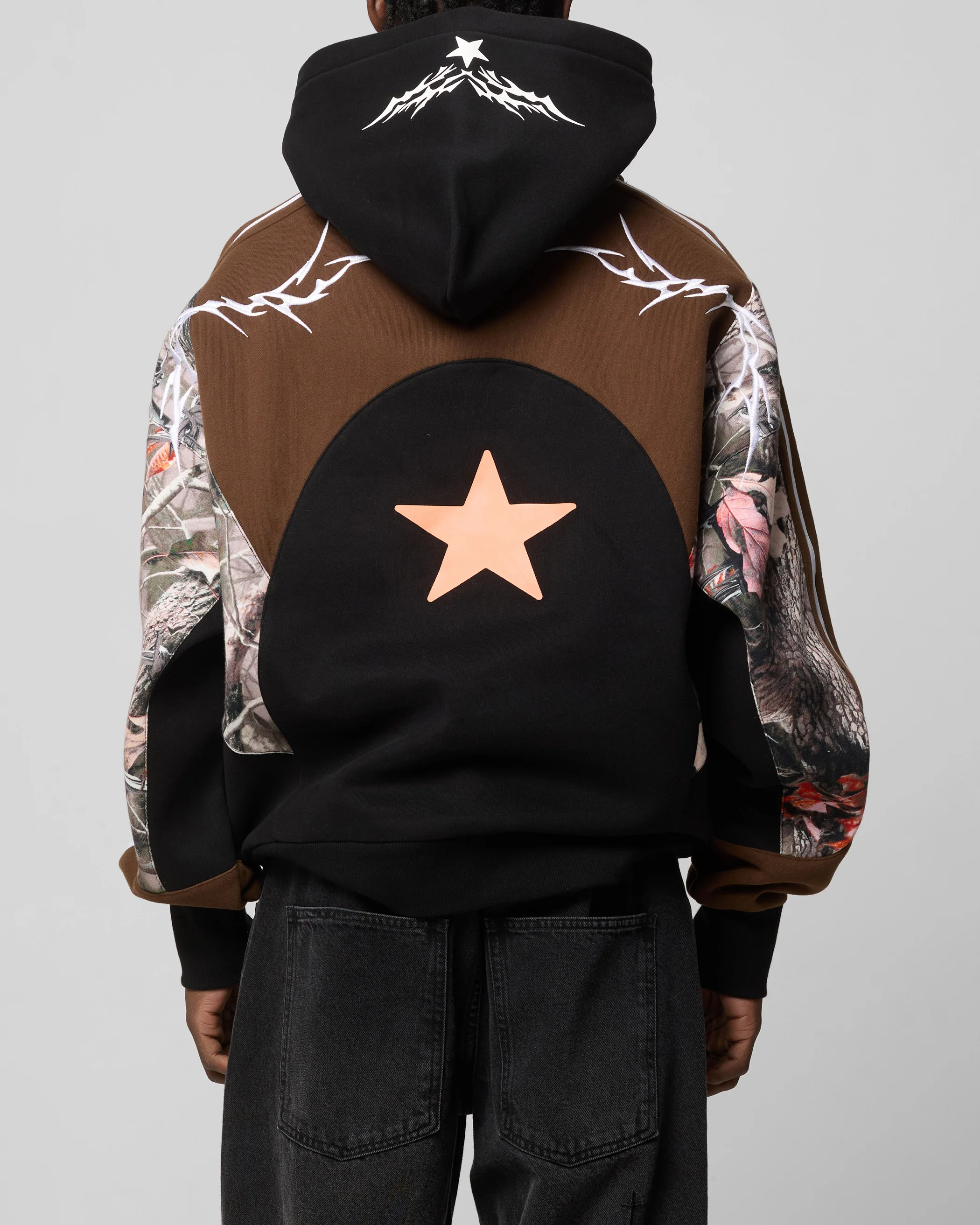 Hunter Patchwork Hoodie Real Tree Camo - Image 2