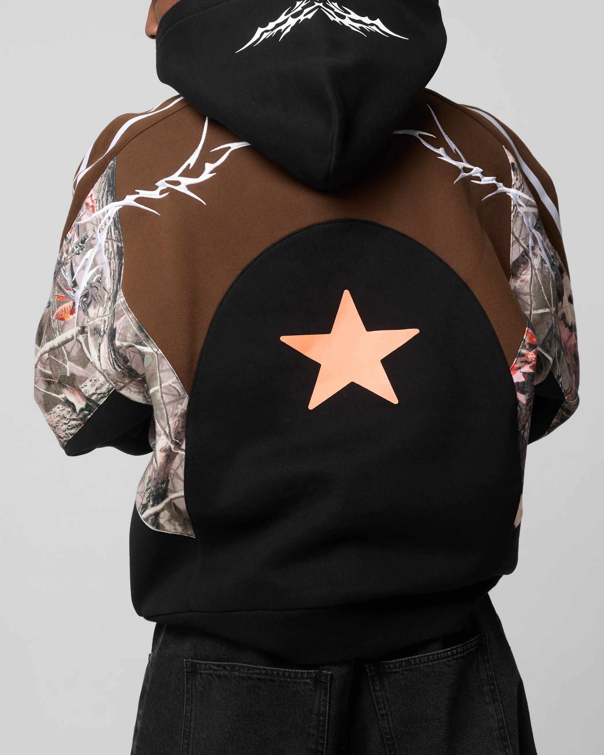 Hunter Patchwork Hoodie Real Tree Camo - Image 8
