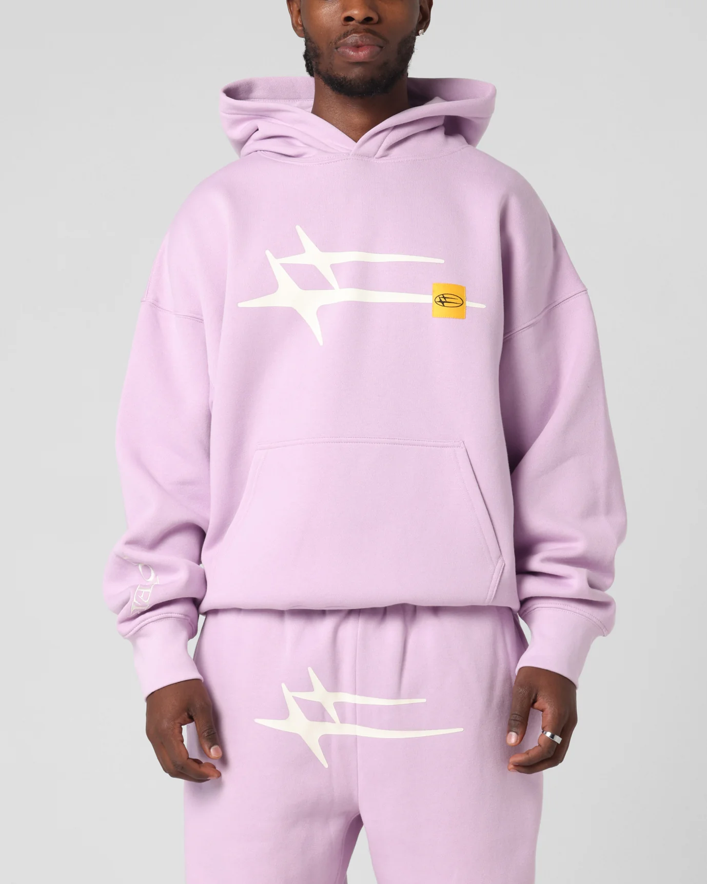 Loiter Hybrid Hoodie Lilac