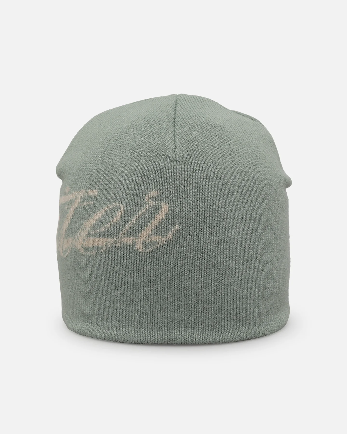 Hybrid Skull Knit Beanie Sage - Image 3