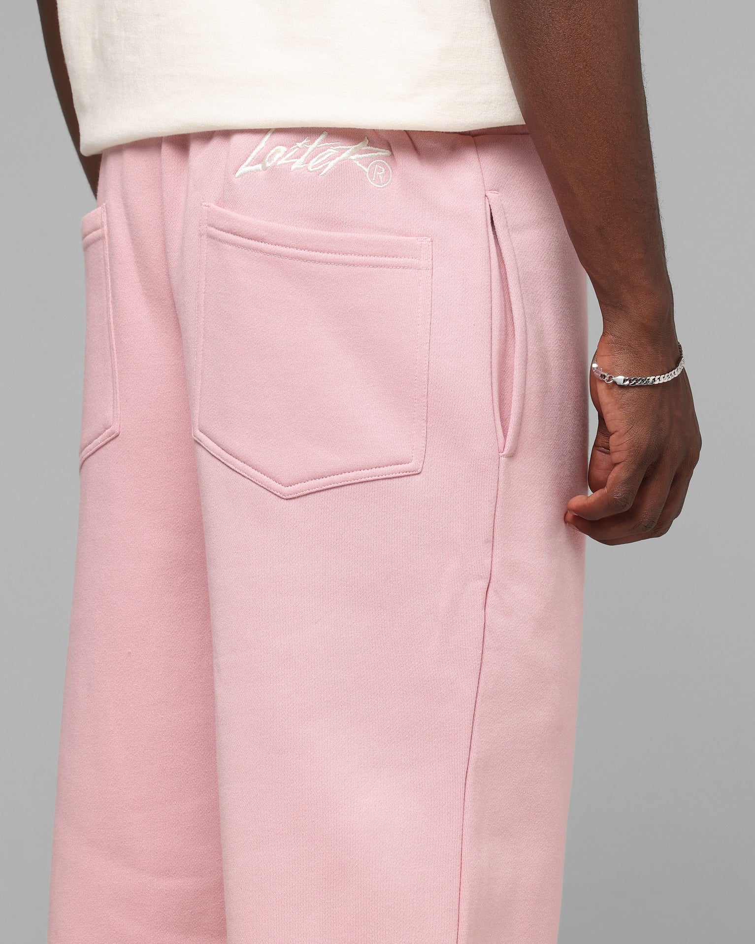 Hybrid Sweatpants Dusty Pink - Image 4