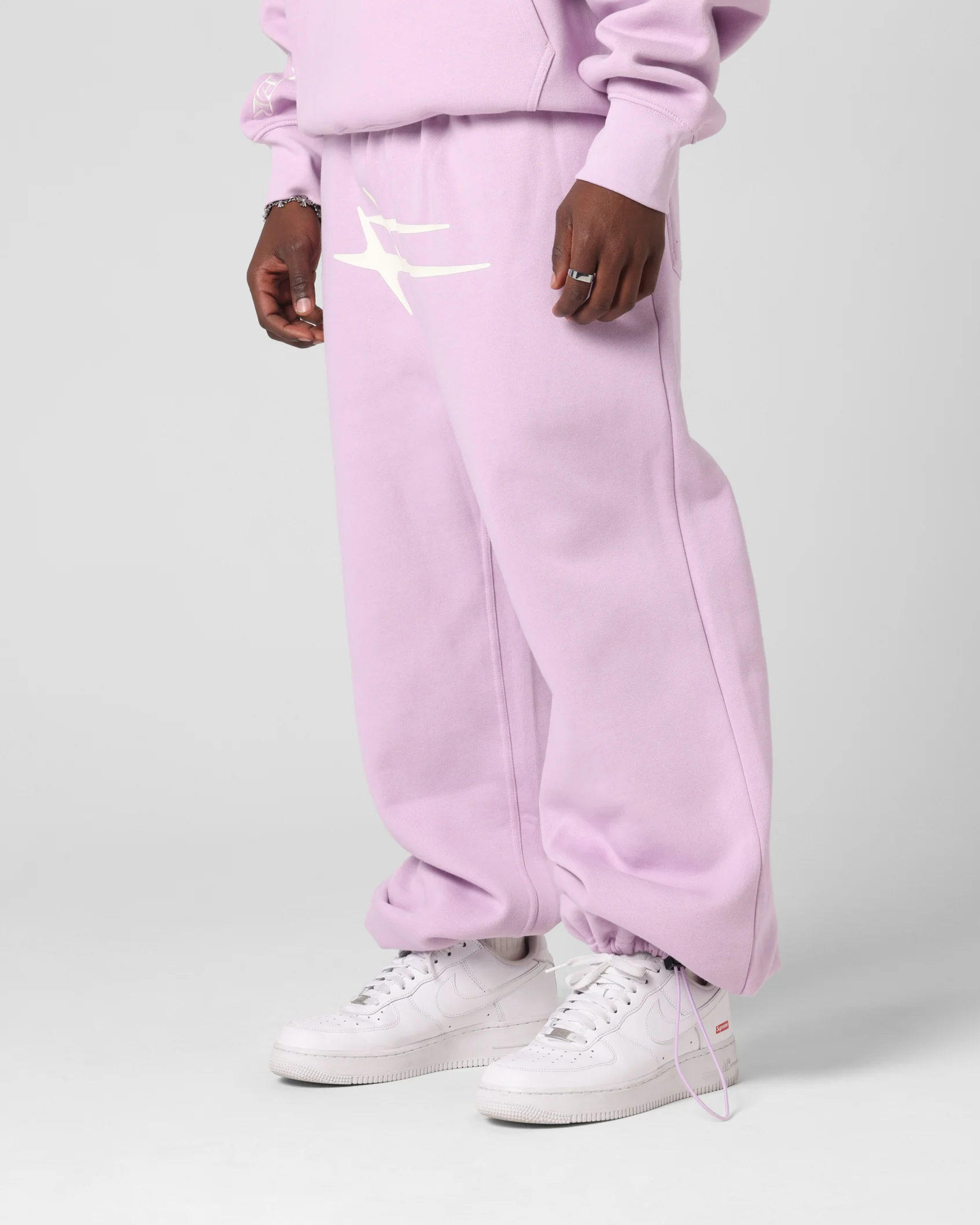 Loiter Hybrid Sweatpants Lilac - Image 6
