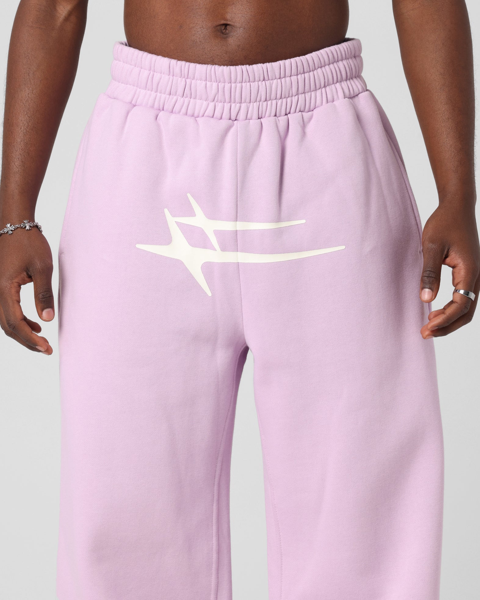 Loiter Hybrid Sweatpants Lilac - Image 7