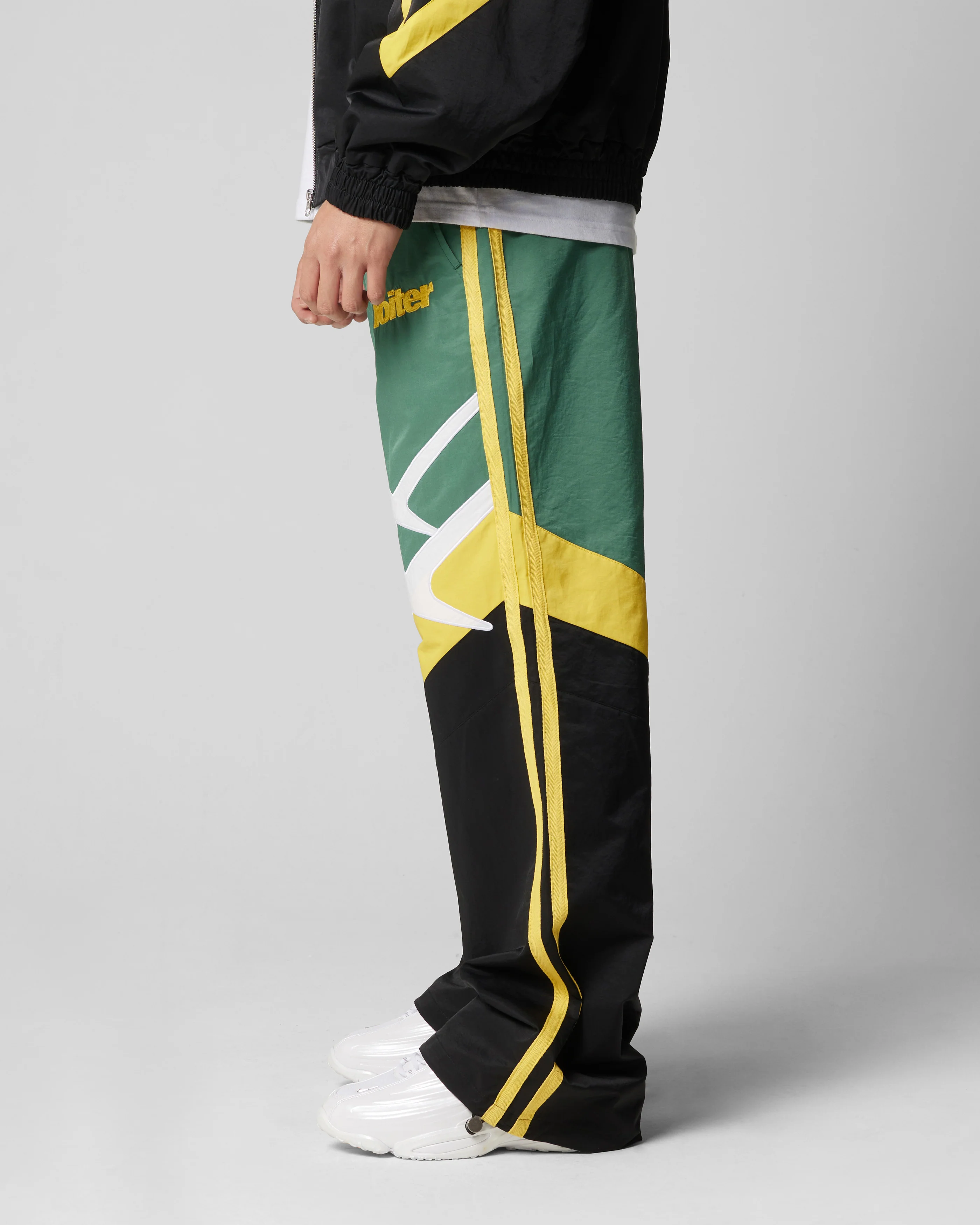 Hybrid Trackpants Green/Yellow - Image 5