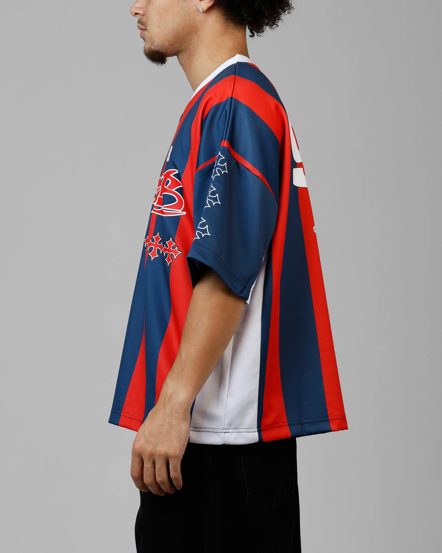 Imperial Jersey Navy/Red - Image 5