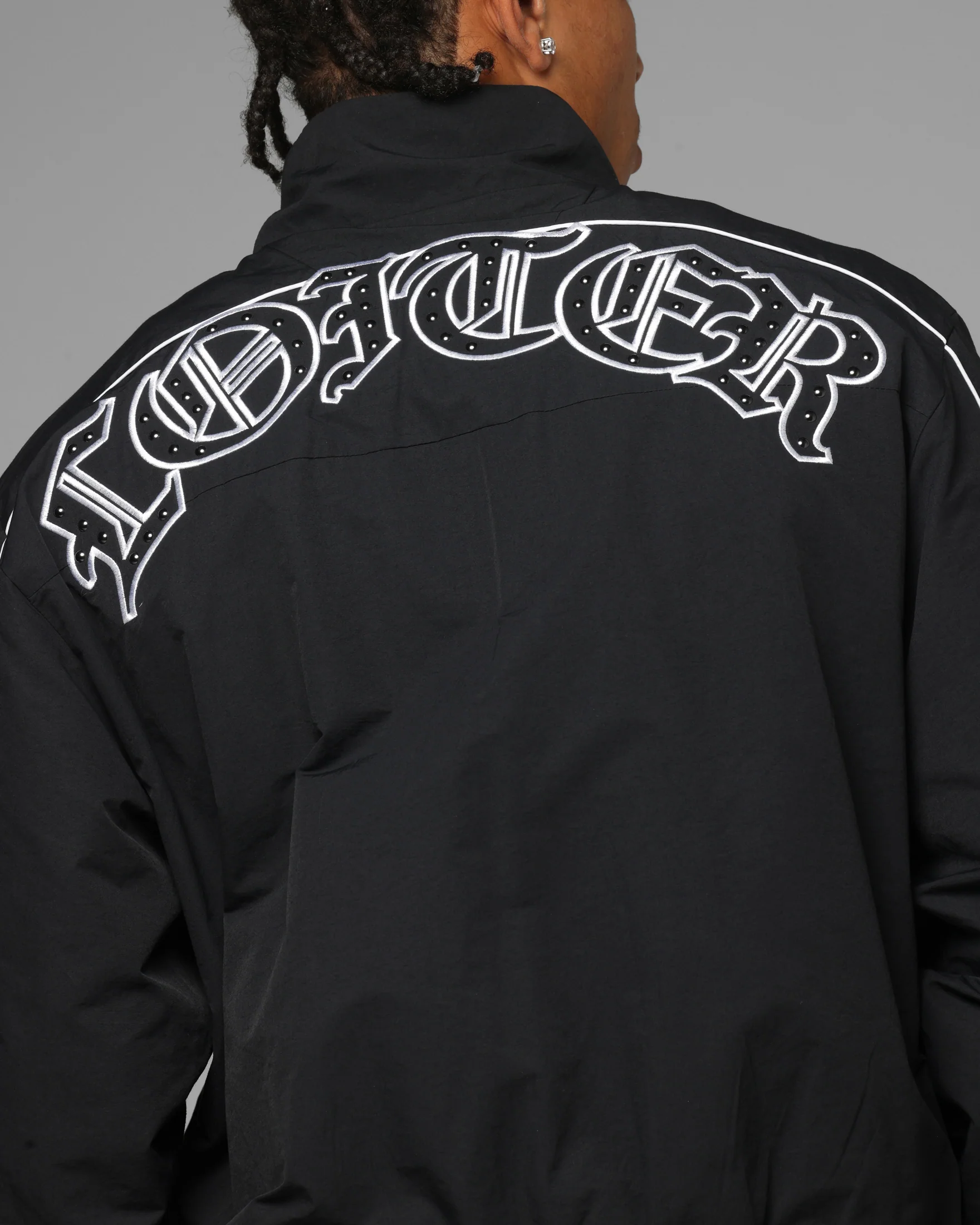 Loiter Imperial Track Jacket Black - Image 8