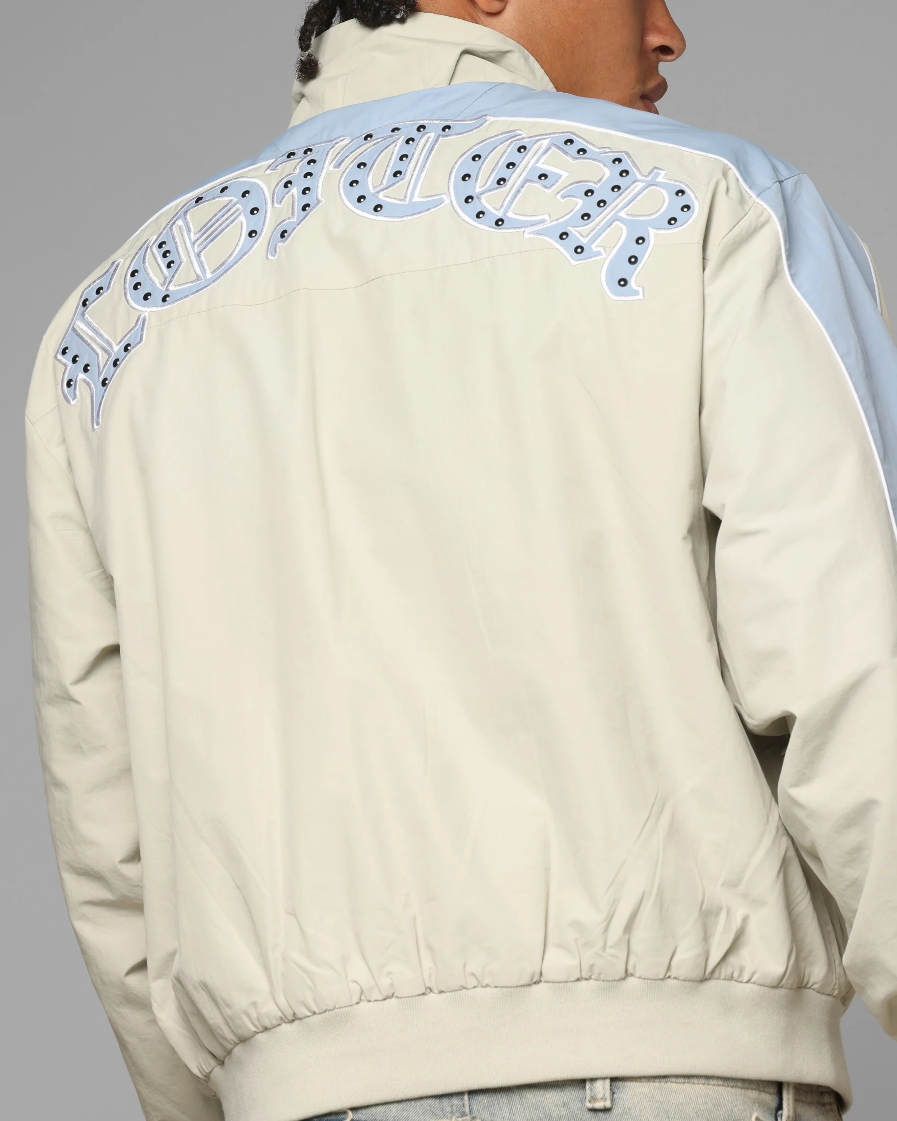 Loiter Imperial Track Jacket Grey - Image 8